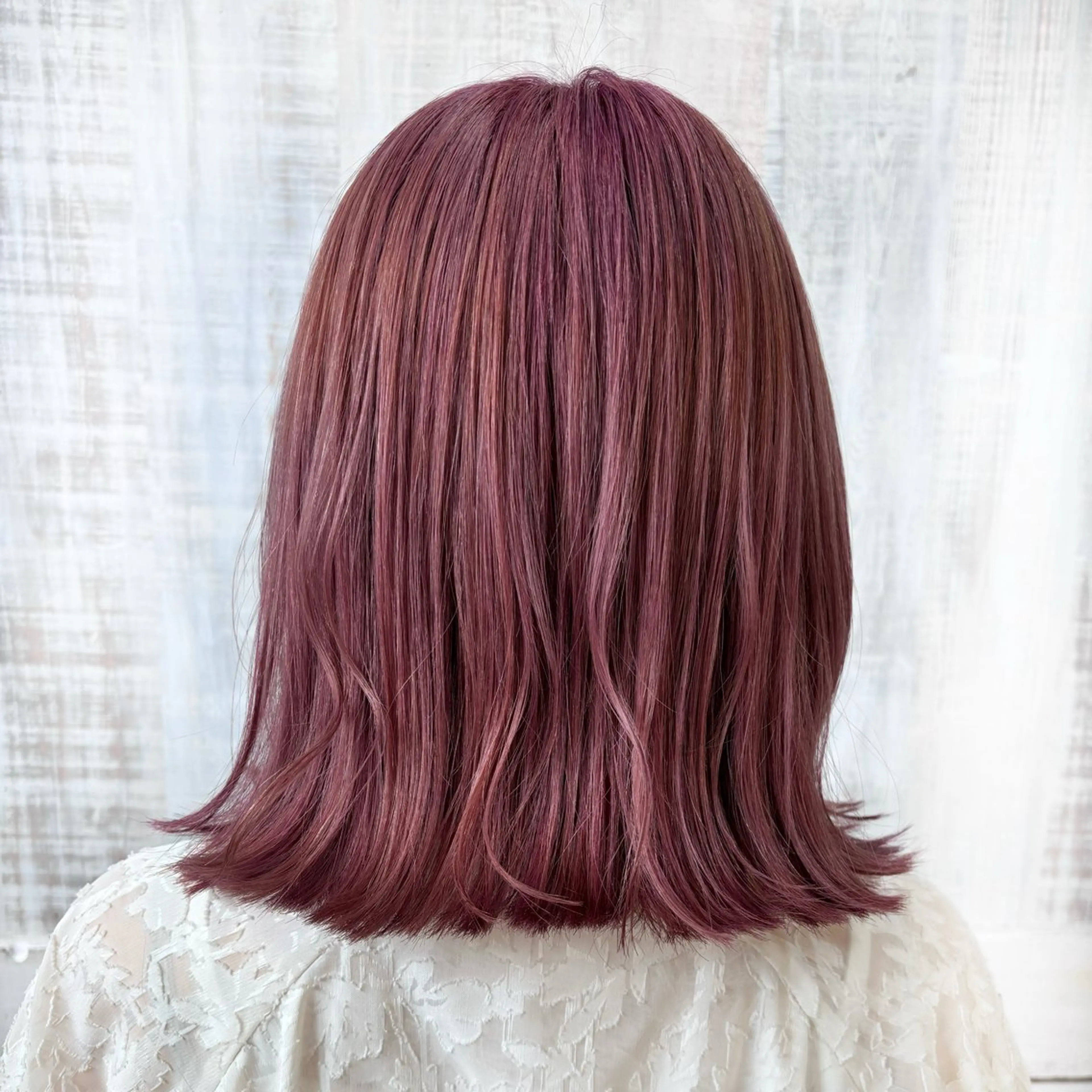 ミディアム キッズ ブリーチなし透明感 カラー✳︎ayaneのヘアスタイル