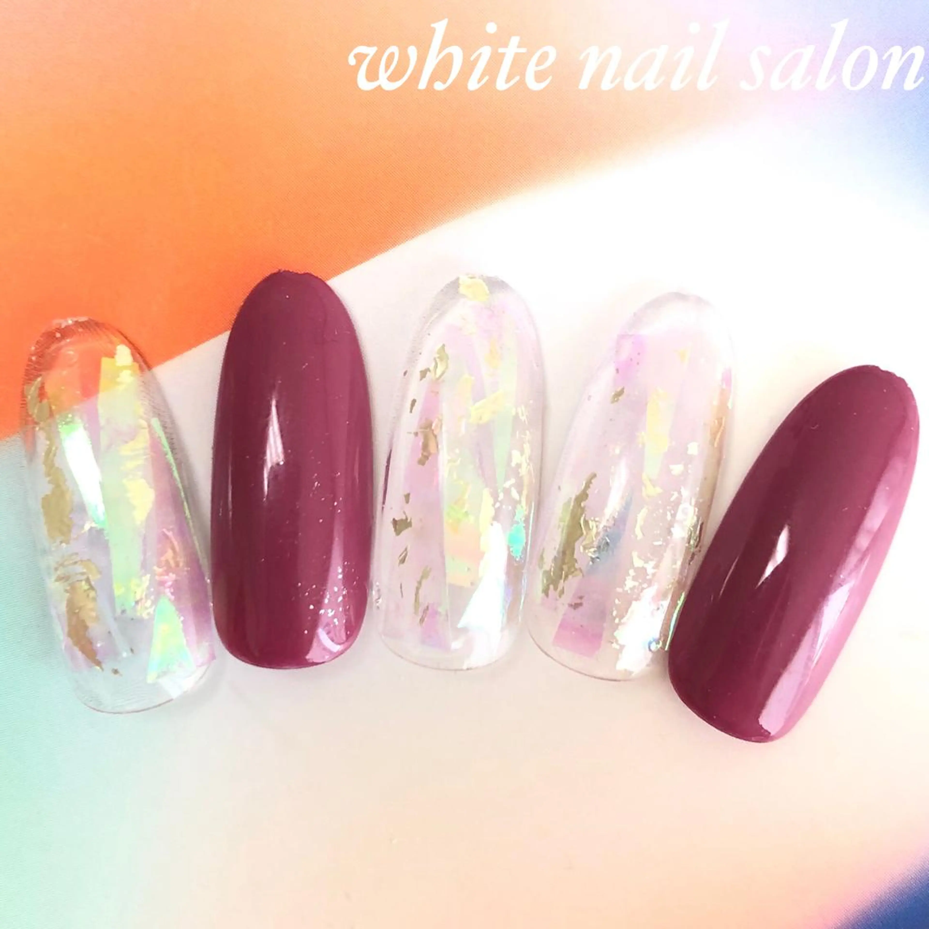 ネイル クリアネイル ジェルネイル ニュアンスネイル オフィスネイル スカルプネイル ハンドネイル white nail salonのネイルデザイン