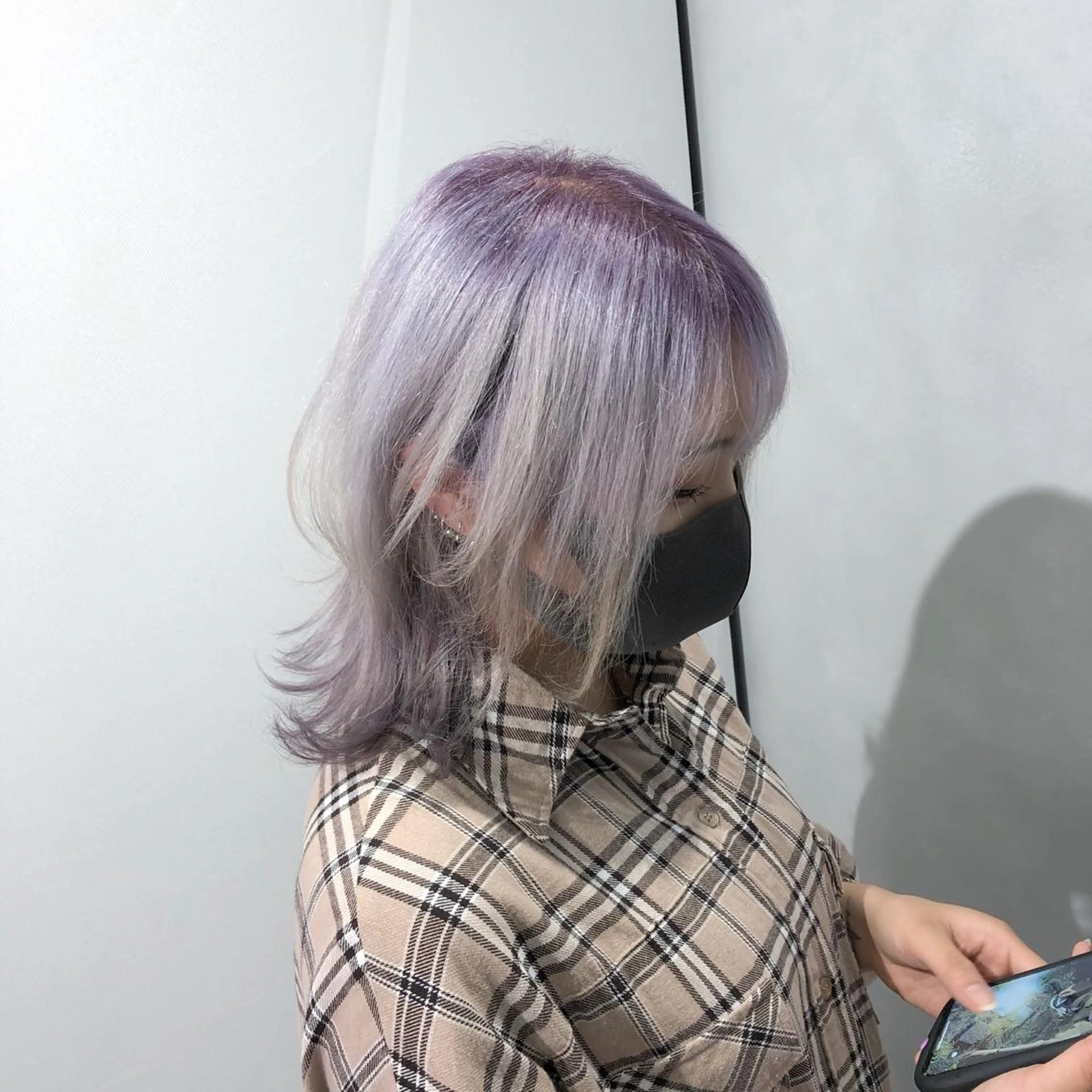 カラー ブリーチ デザインカラー 寺田 侑矢のヘアスタイル