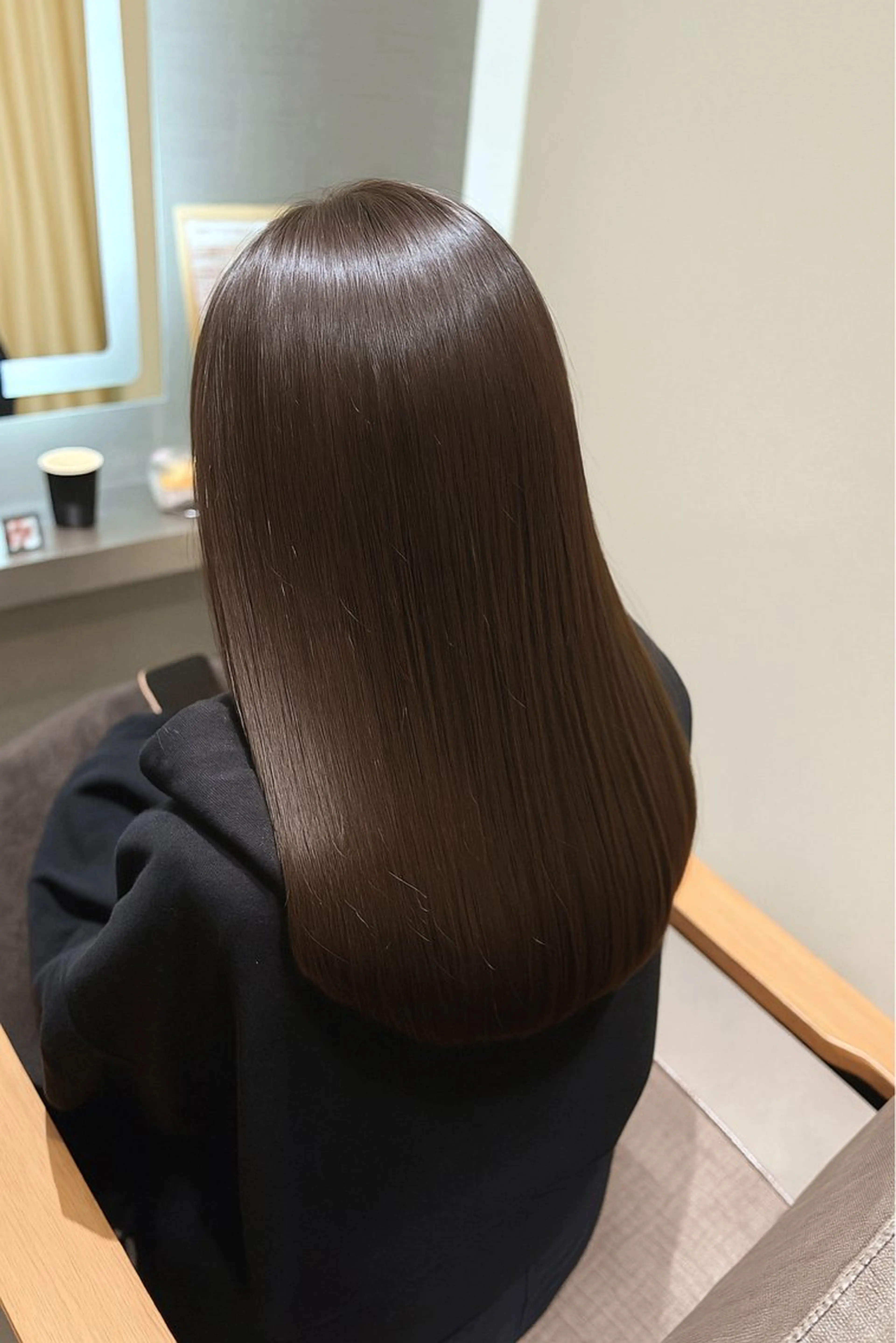 ロング カラー カット 縮毛矯正 トリートメント 🇰🇷レイヤー カット💐Seinaのヘアスタイル