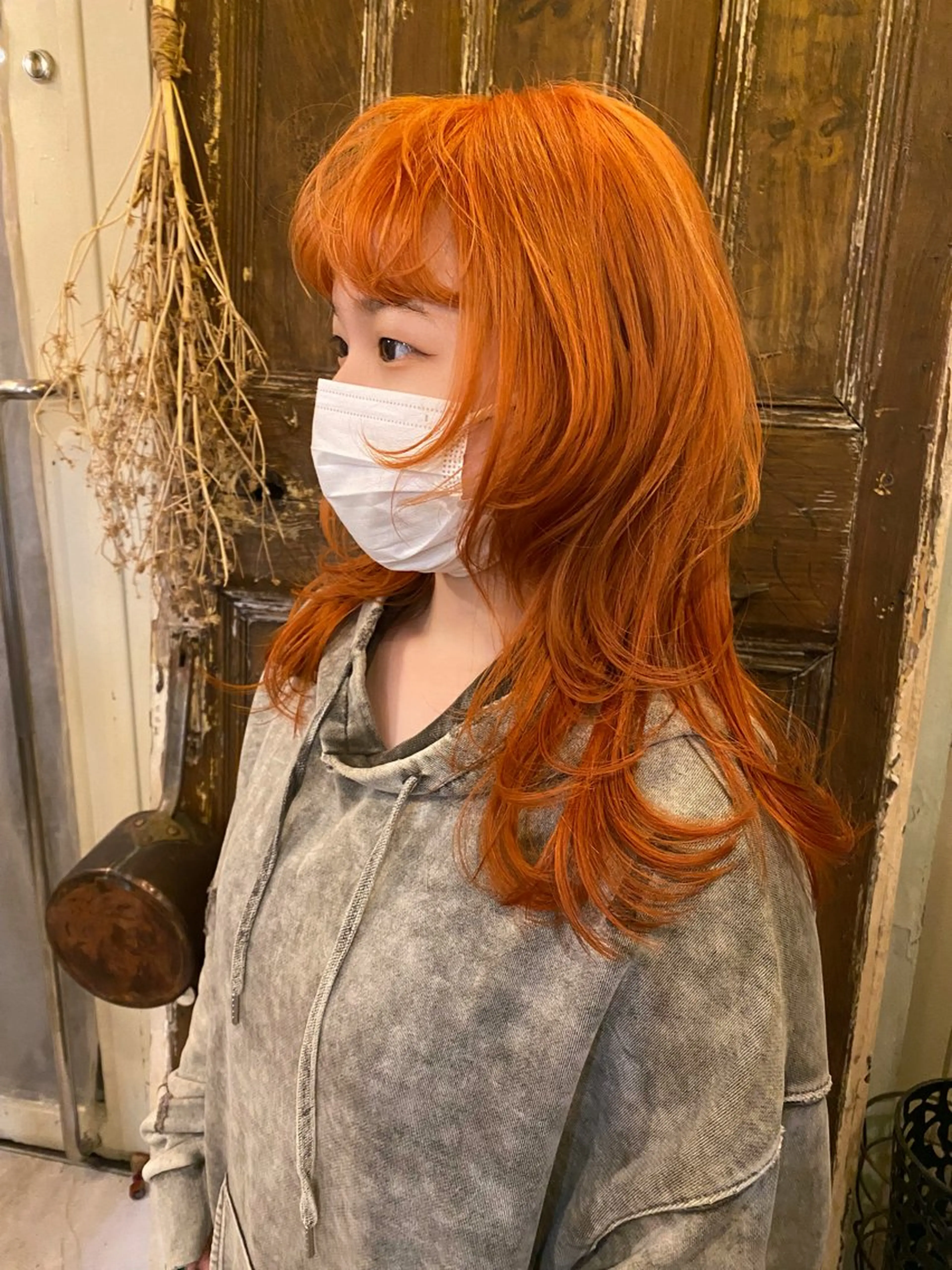 ロング カット sea's所属・平果帆/レイヤー /矢場町/ブリーチのヘアスタイル
