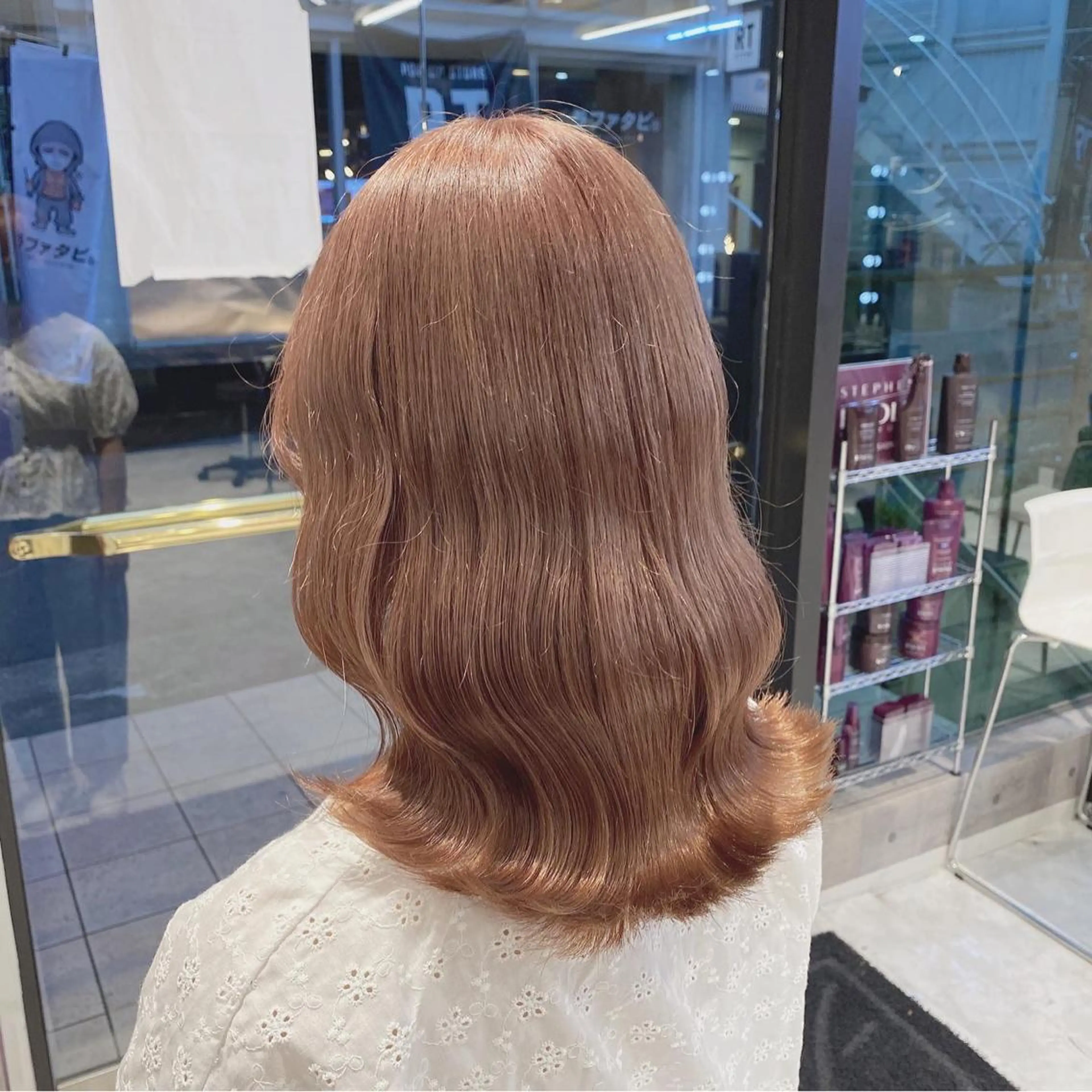 ミディアム 🩵ムラ修正ブリーチ 🩵 YUUのヘアスタイル