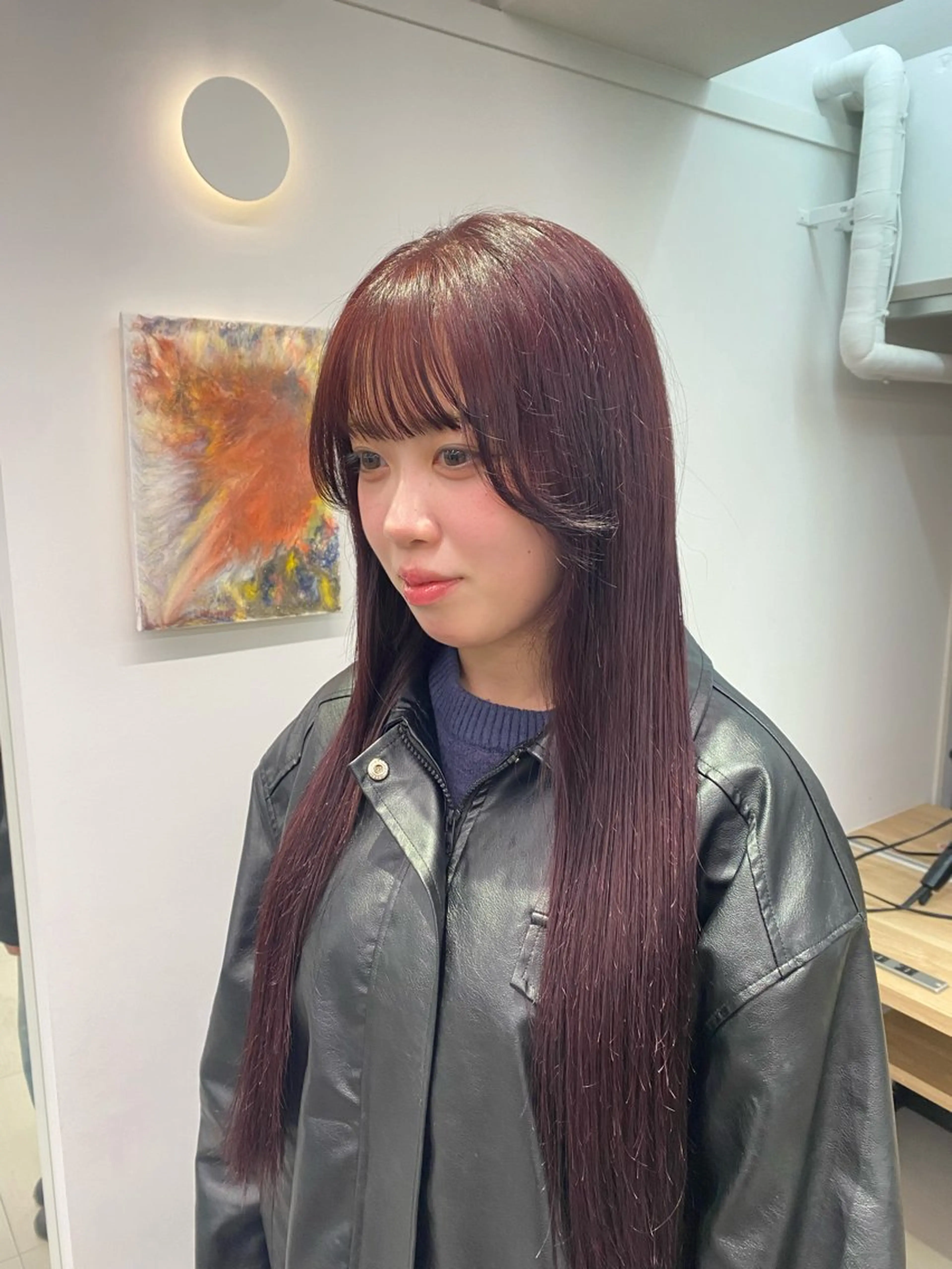 ロング カラー Lomalia Yuzukiのヘアスタイル