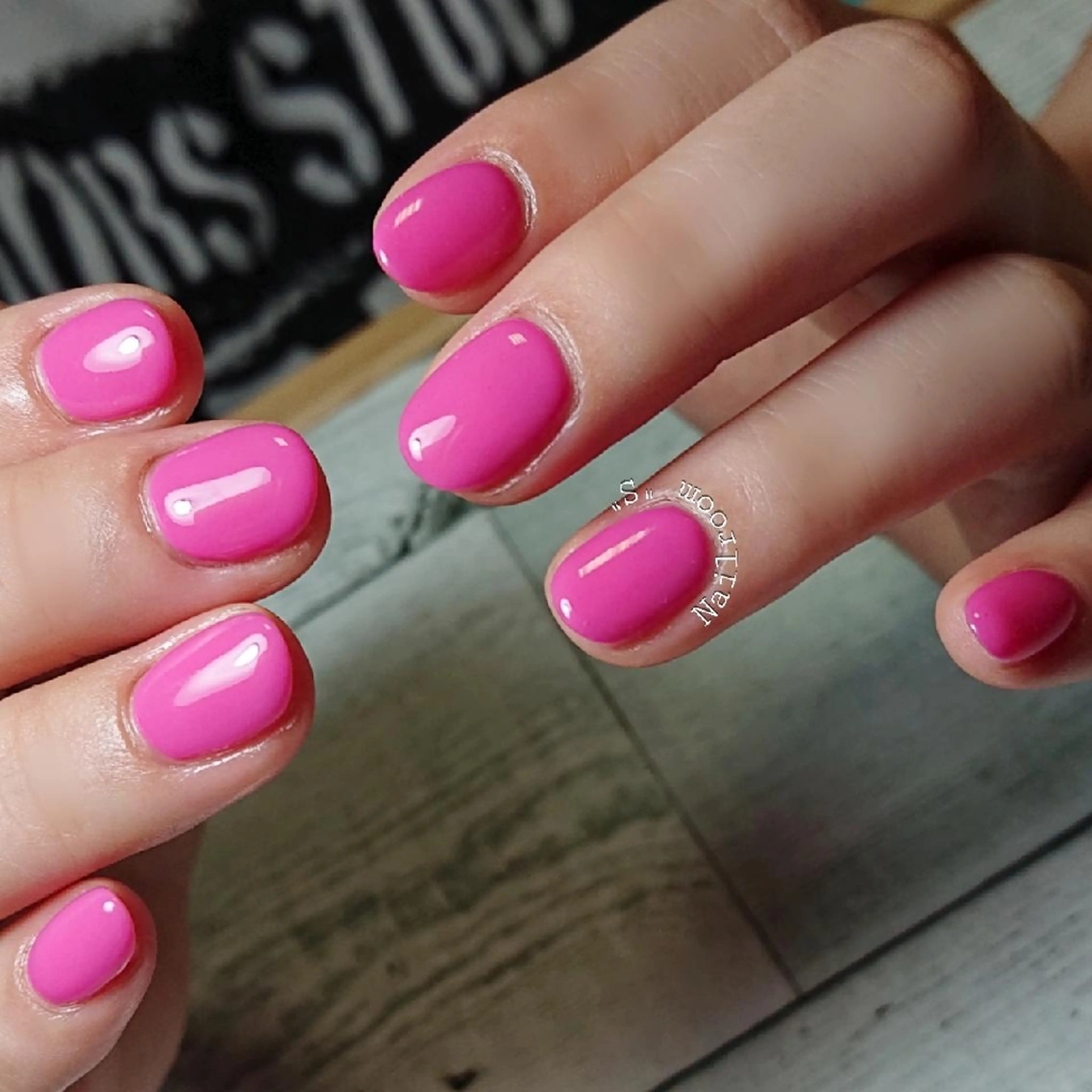 ネイル ワンカラーネイル ピンク ハンドネイル ハンドケア Nail room  "S"  SAKAIのネイルデザイン
