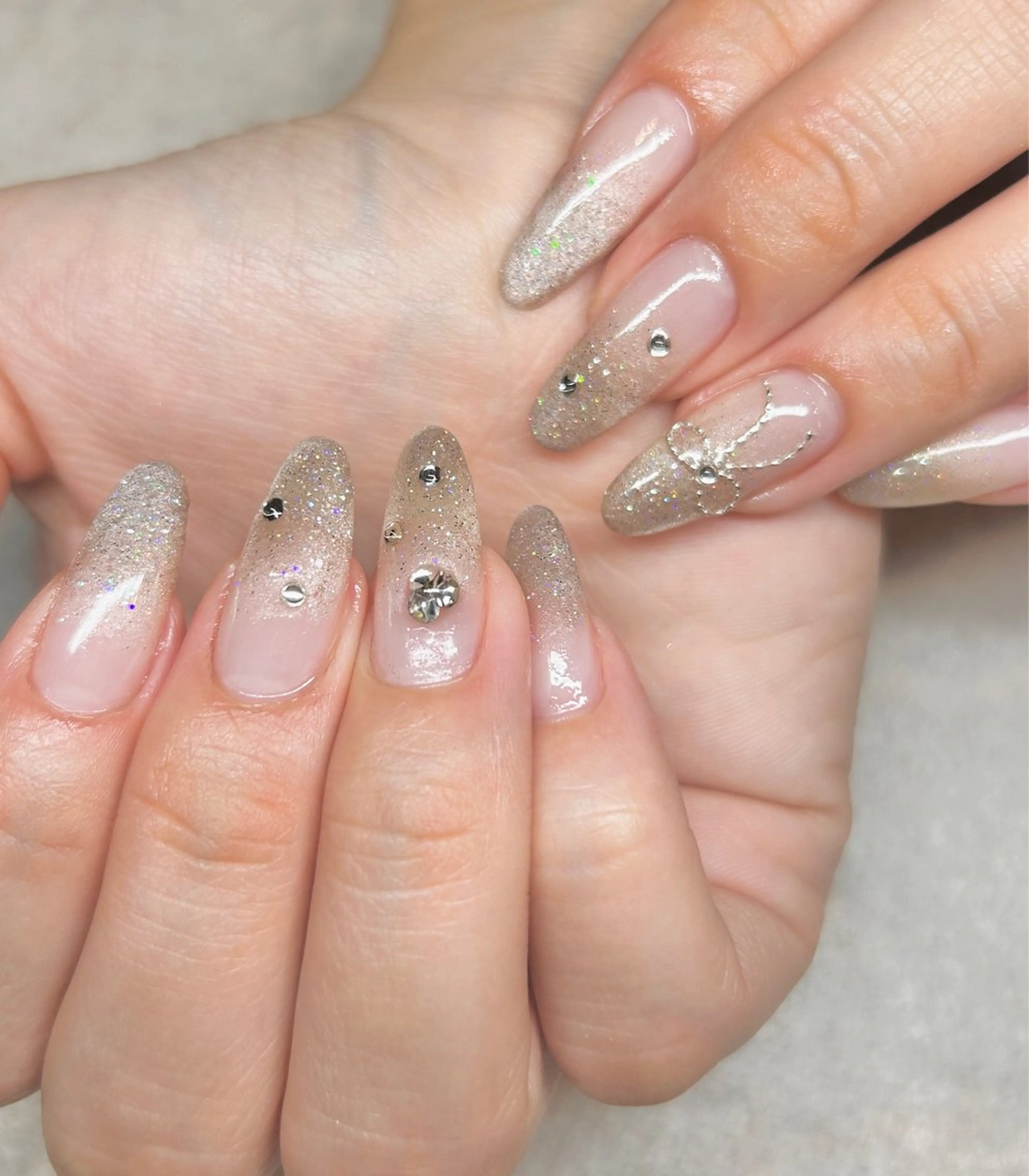 ネイル リボン 春ネイル N.style所属・Ｎ. styleのネイルデザイン