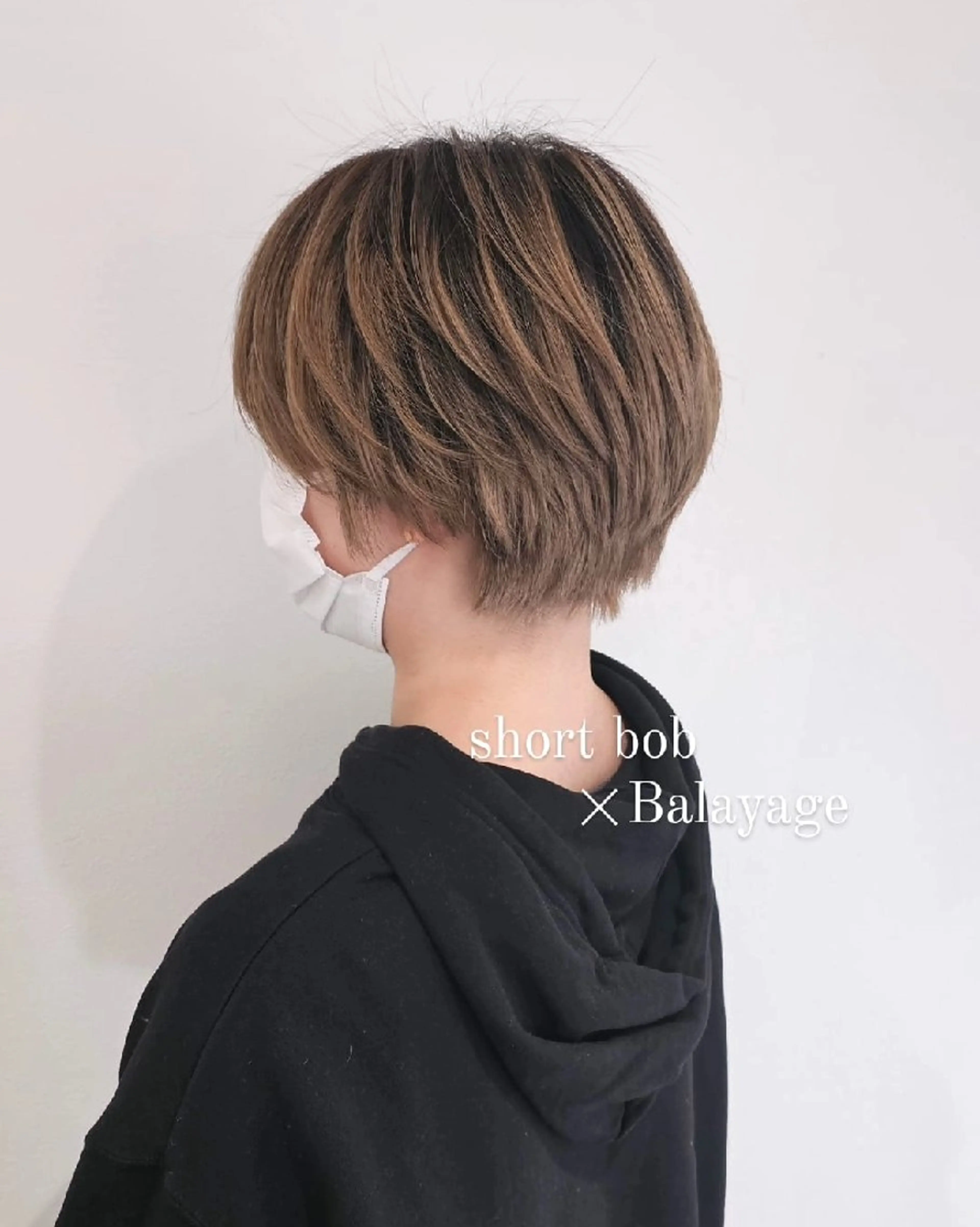 ショート カラー カット ヘアカラー E Komo hair所属・Wow❕E Komo hair 永井一輝のヘアスタイル