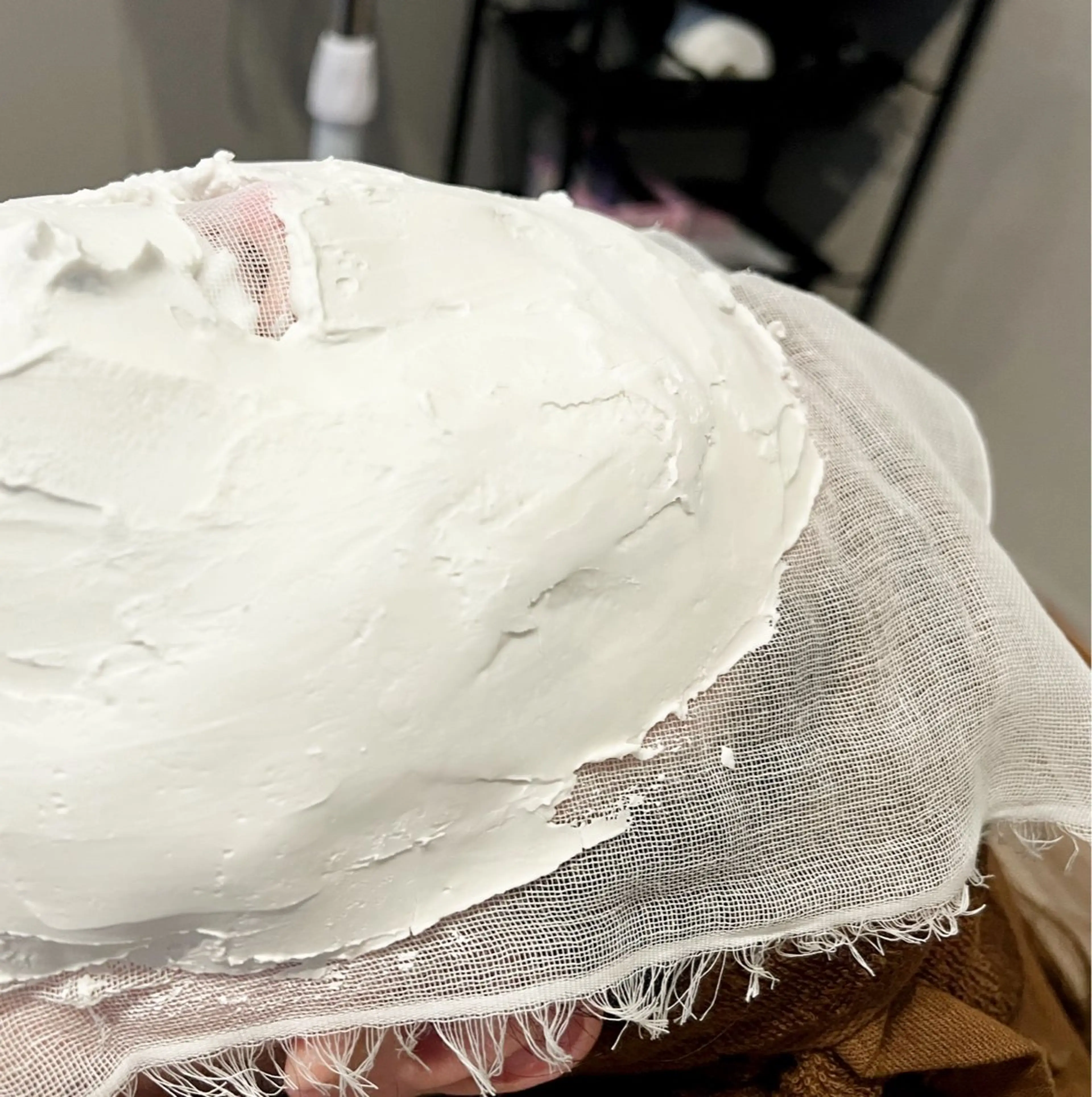 小顔トリートメント＋石膏パック＋鎮静パックの写真