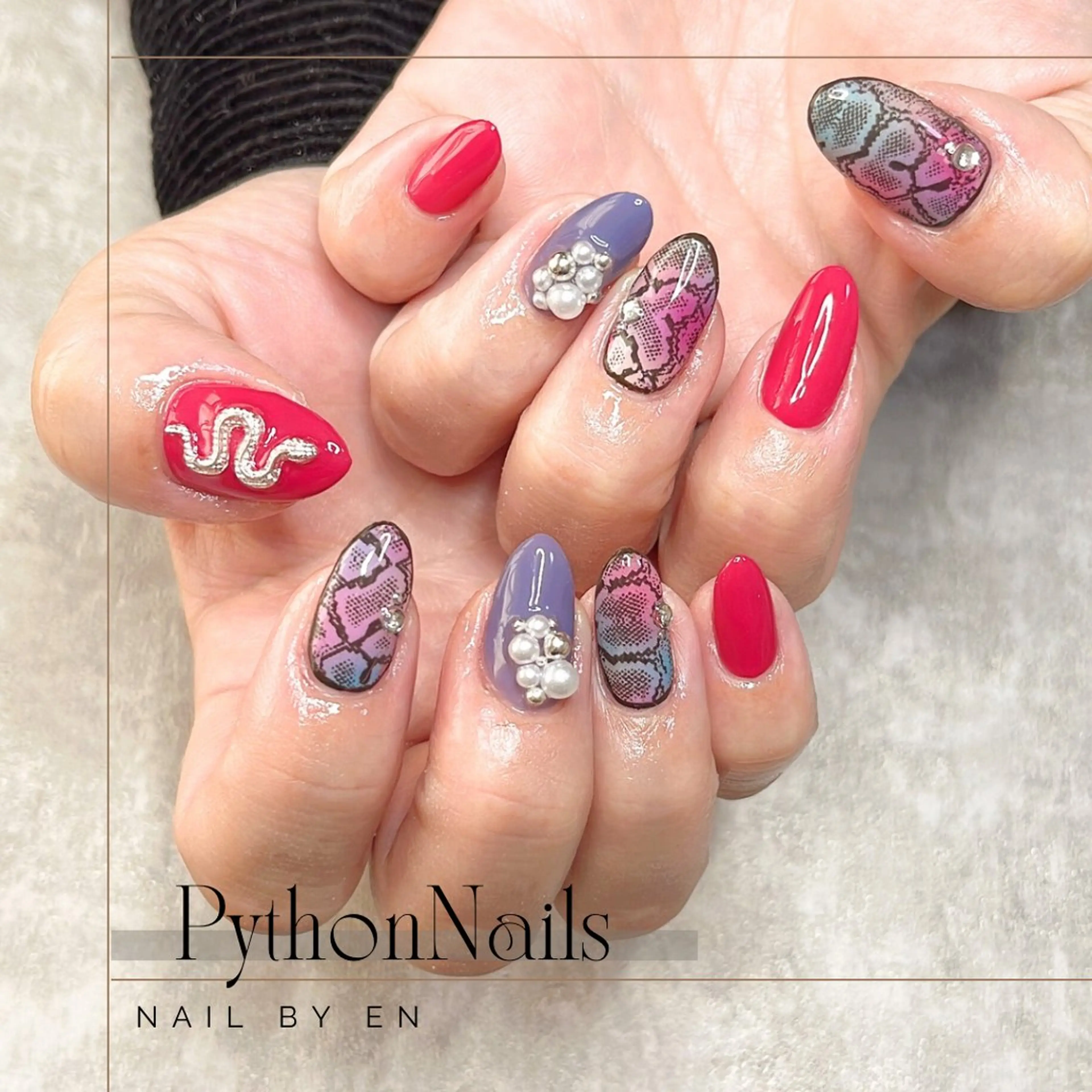 ネイル Nail&Wax by ENのネイルデザイン
