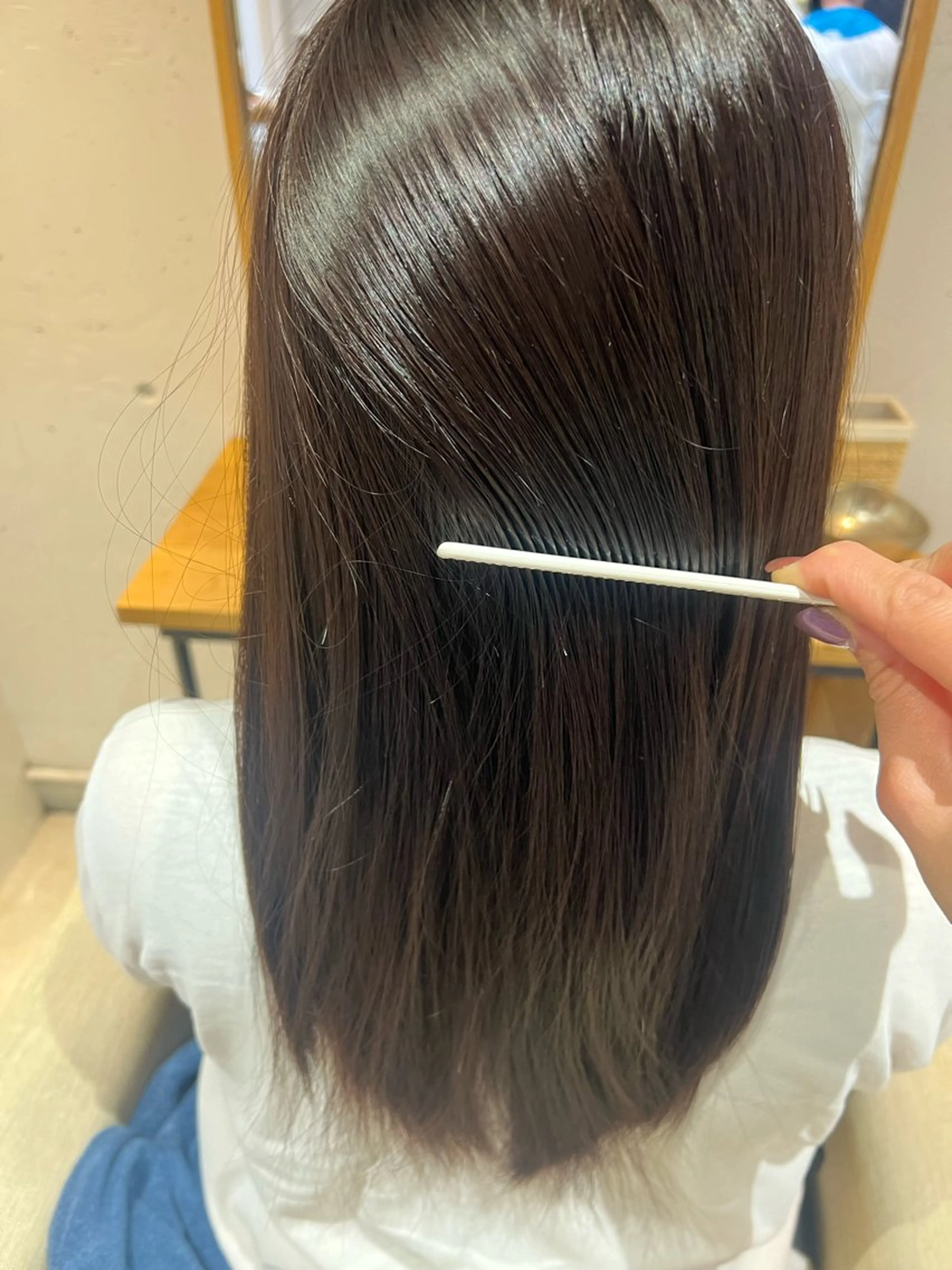 セミロング ブルームヘアデザイン かこ。のヘアスタイル