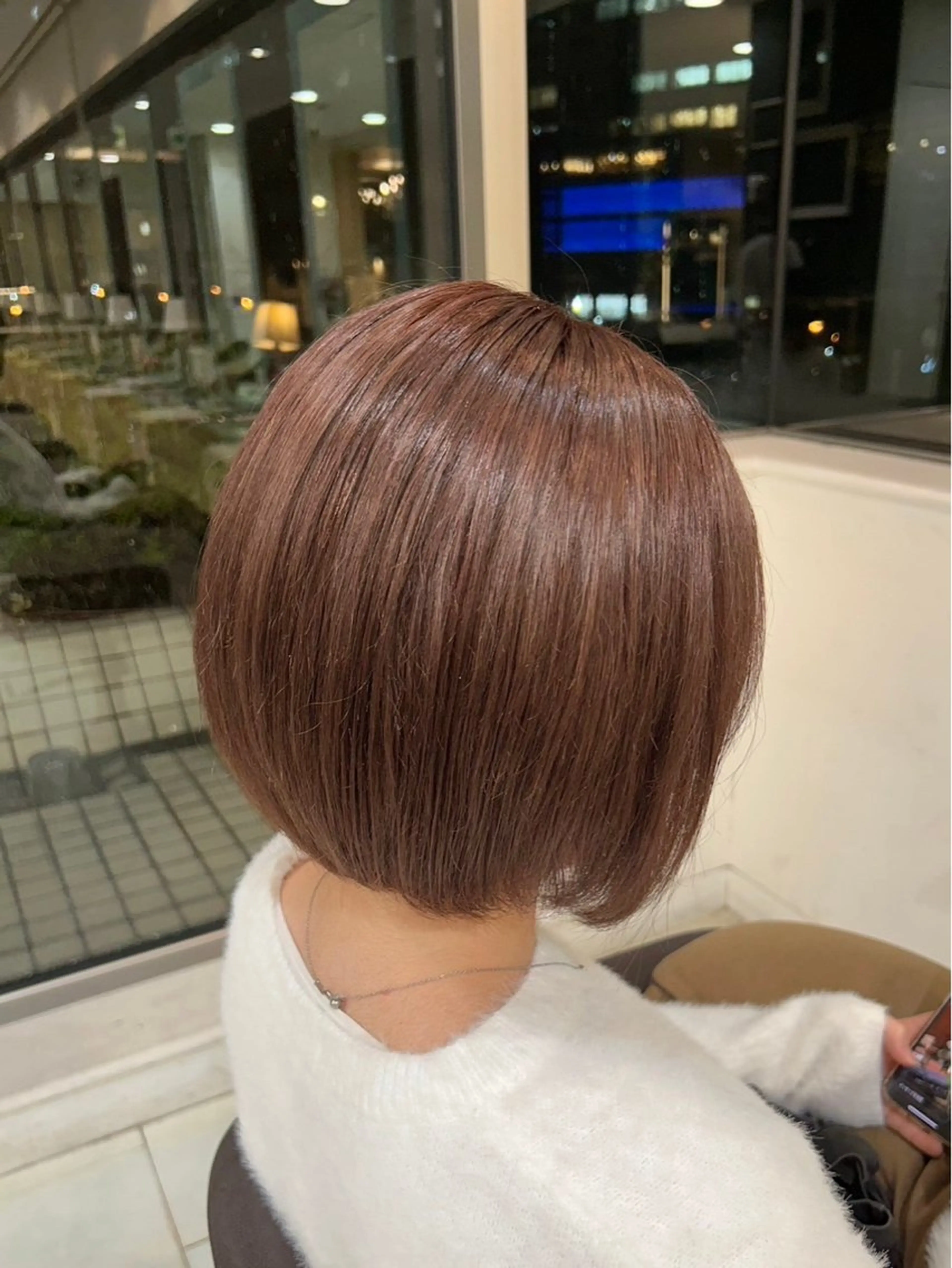 ミディアム カット 透明感カラー／ 艶髪／たなべだい🦖のヘアスタイル