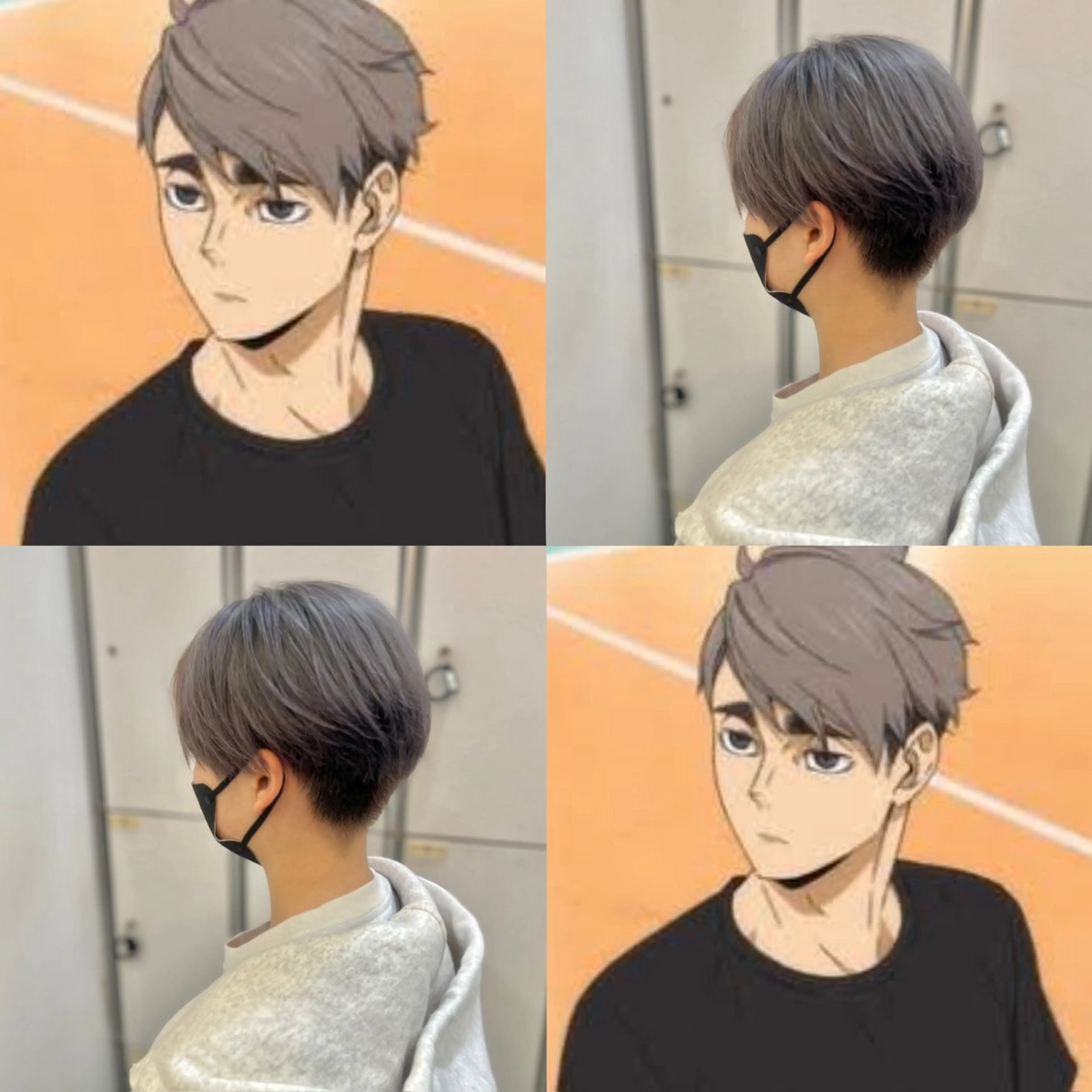 ショート インナー/デザイン/ 白髪染め/しゅうとのヘアスタイル