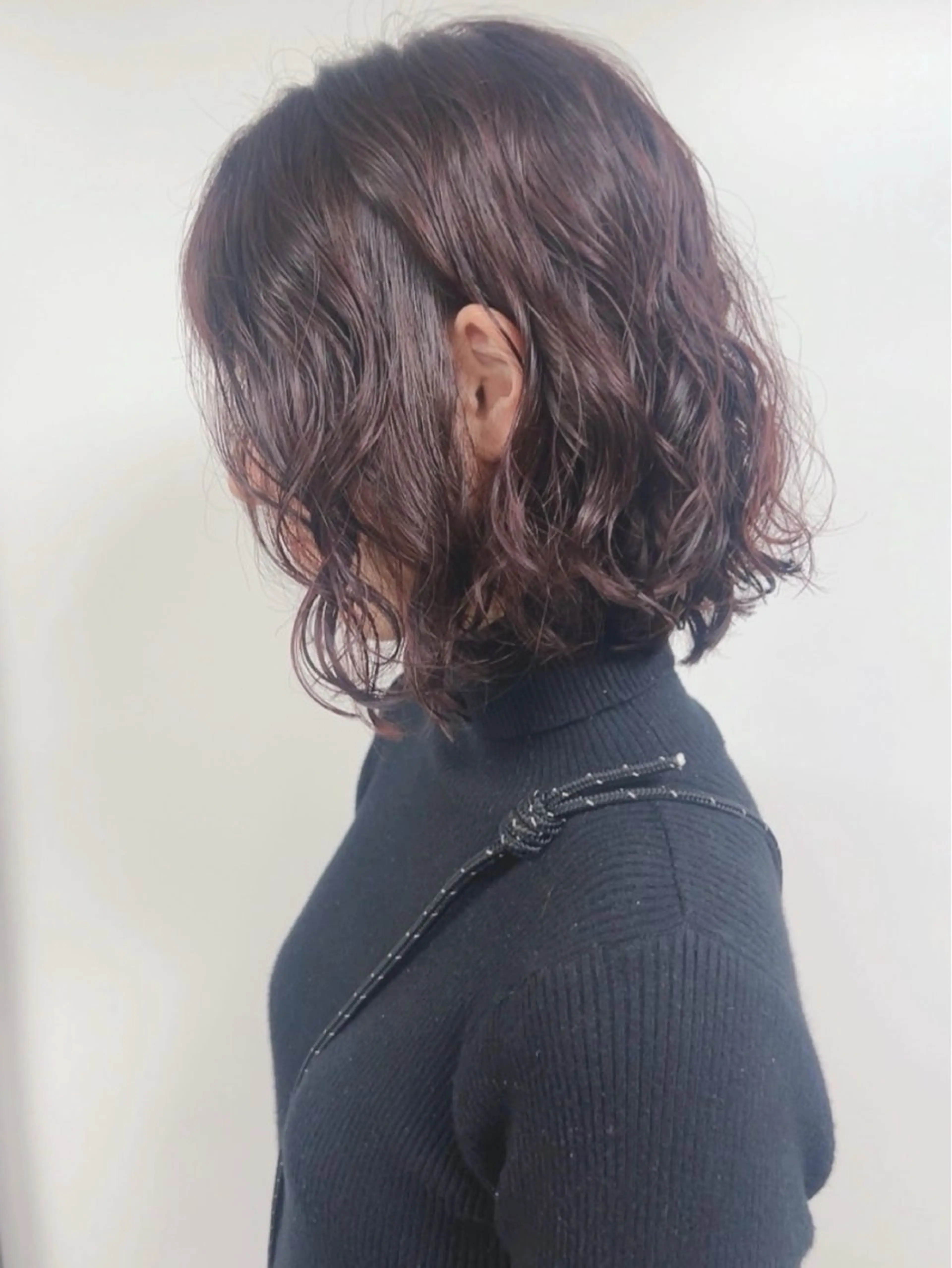 ショート ボブ morio from london所属・松岡彩華 ボブ /グレージュのヘアスタイル