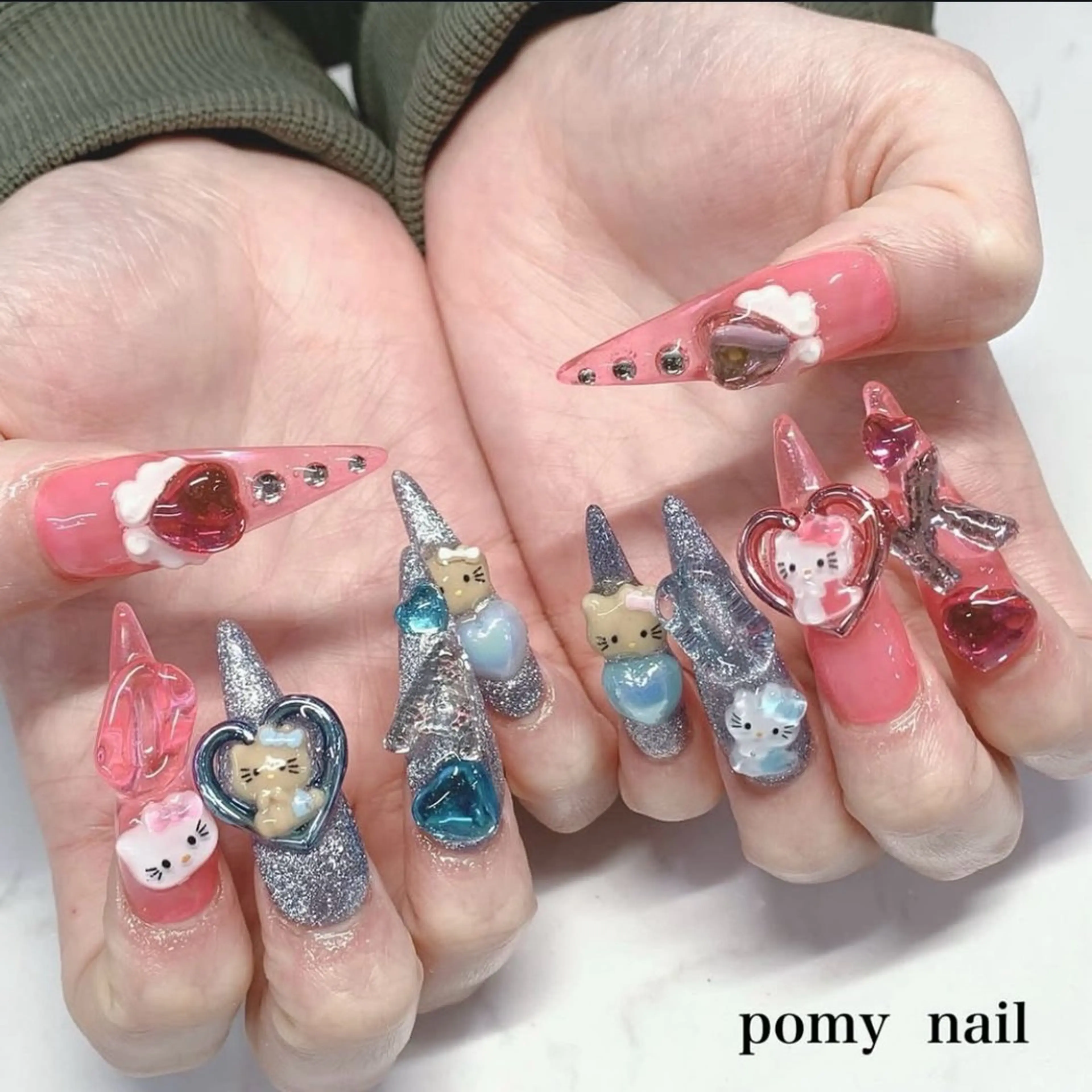 ネイル pomy nail 新宿店のネイルデザイン