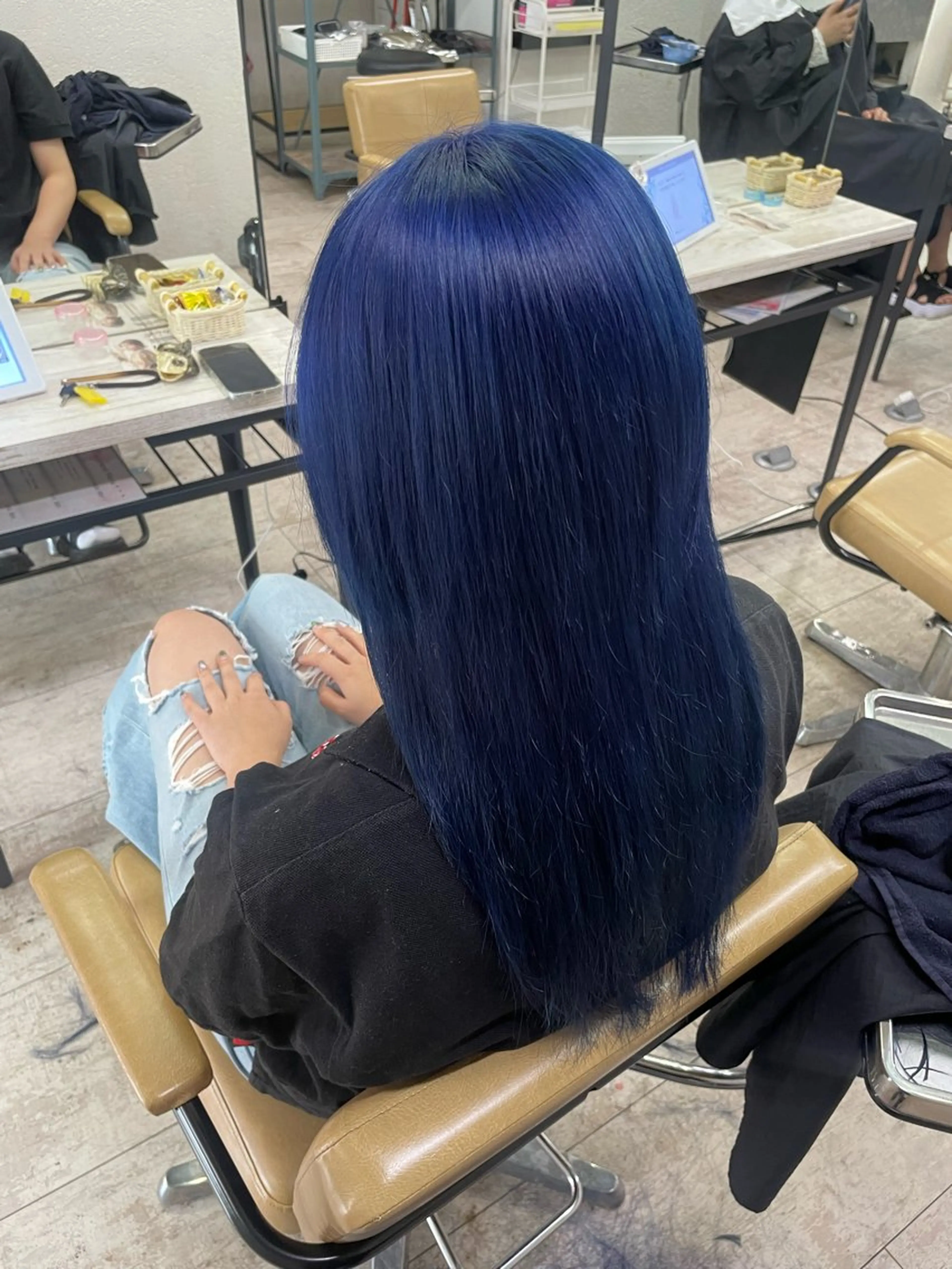 ロング ヘアカラー トリートメント 🐱加賀 瑛里奈🦊のヘアスタイル