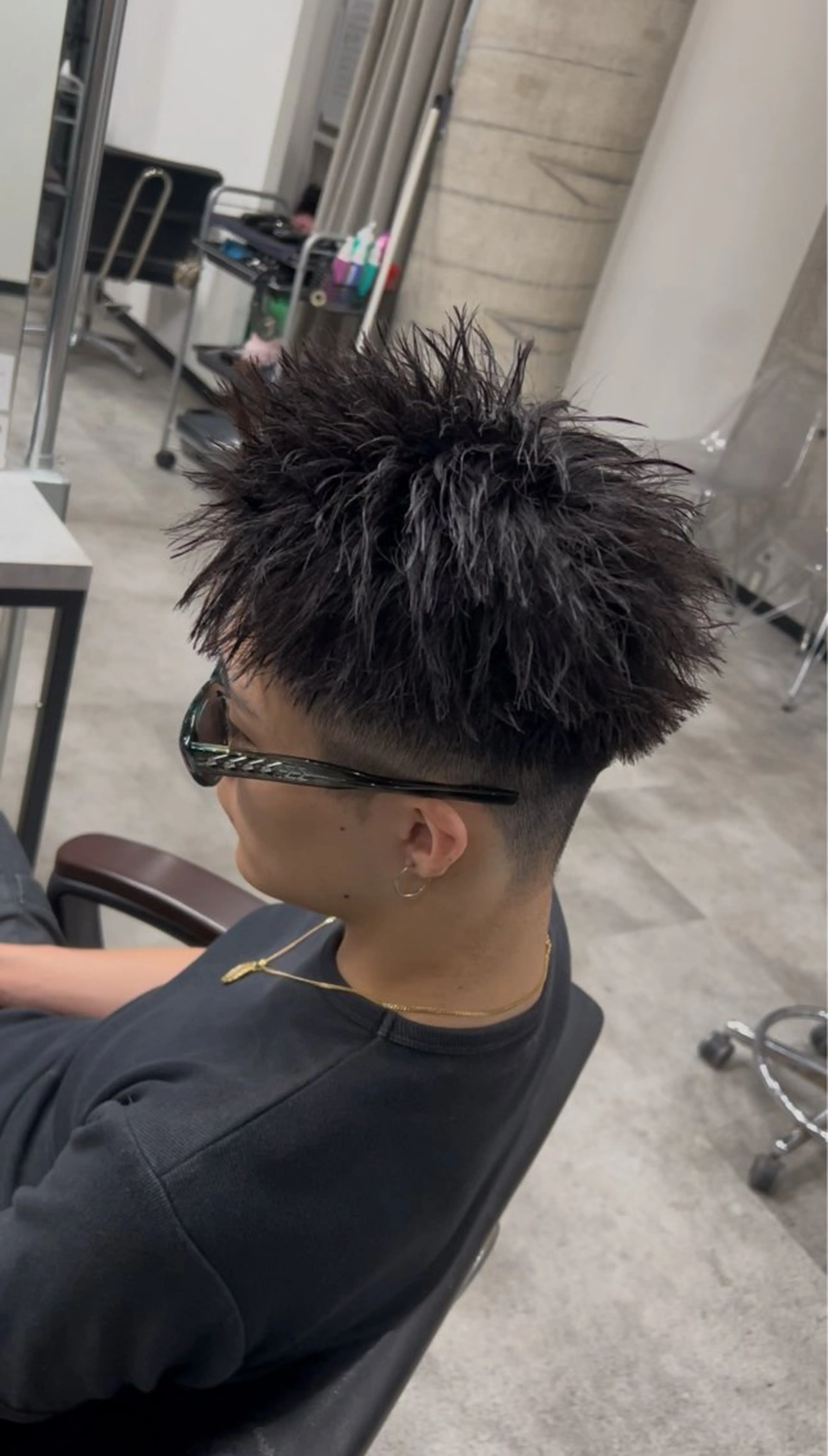 ショート カット パーマ era本店所属・笹尾 陸/era本店 メンズ短髪系美容師のヘアスタイル