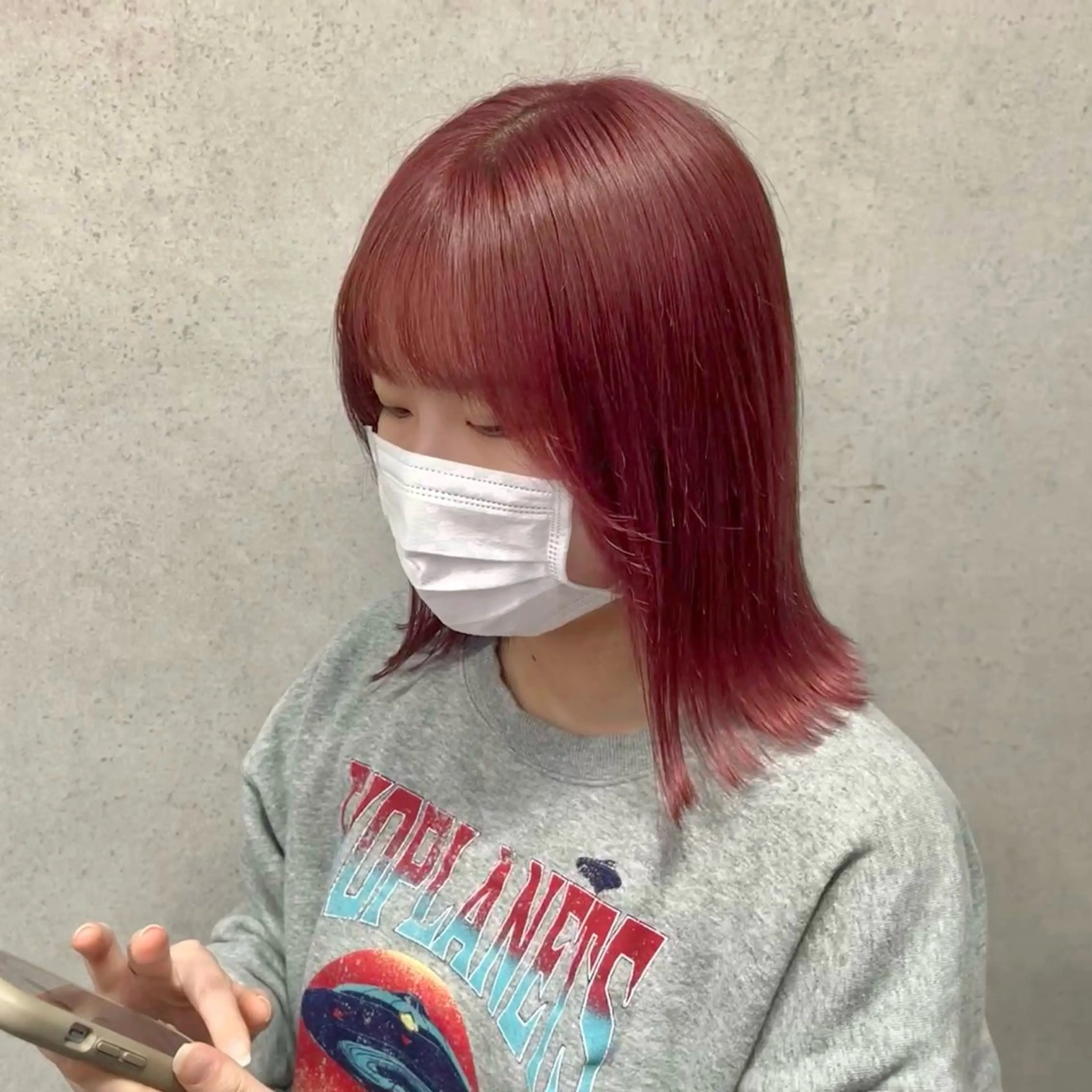 ミディアム ヘアカラー Hair...DiA YUNAのヘアスタイル