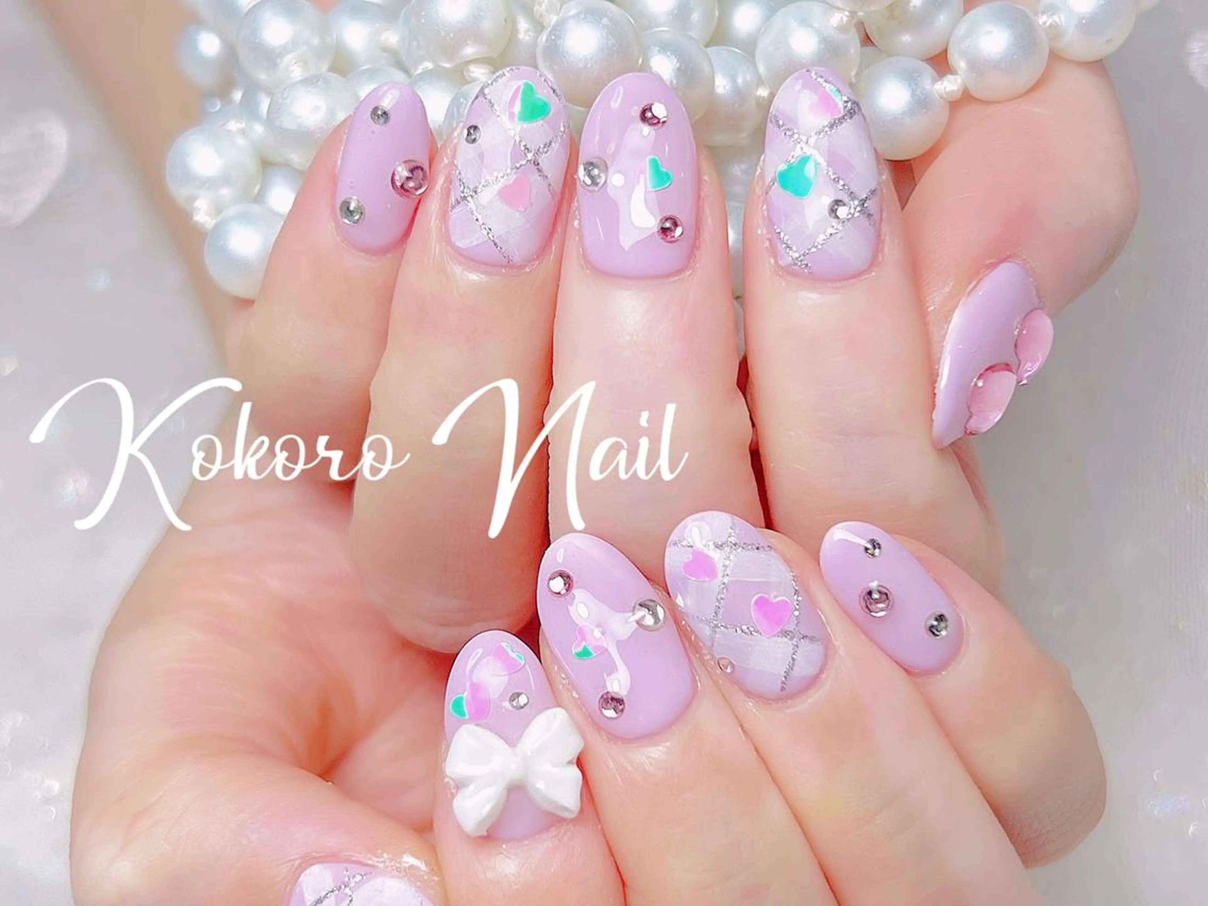 ネイル ハンドネイル 💗KOKORO NAIL💗のネイルデザイン