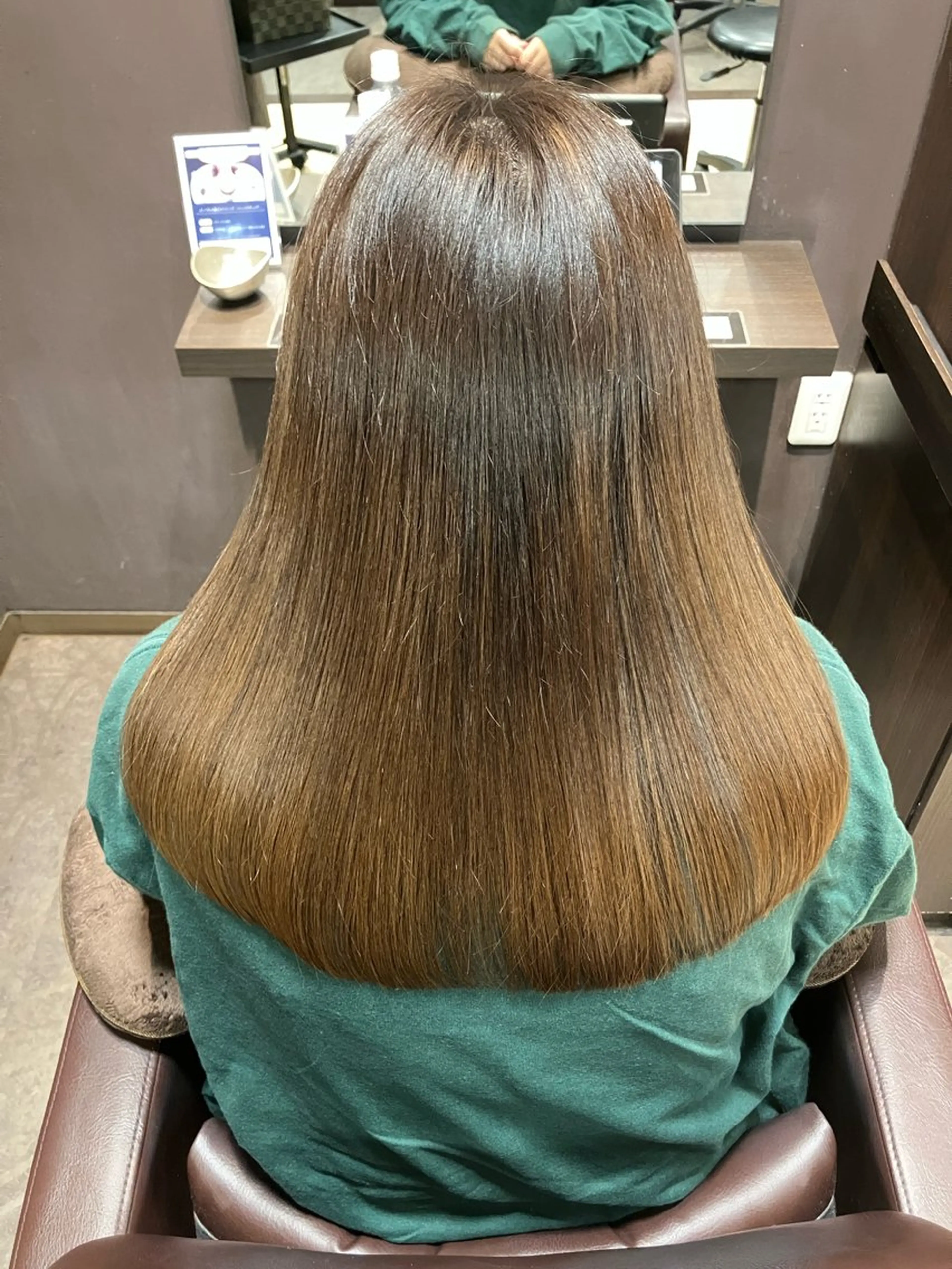 セミロング カラー カット ヘアカラー トリートメント 小池 穂果/ 府中のヘアスタイル