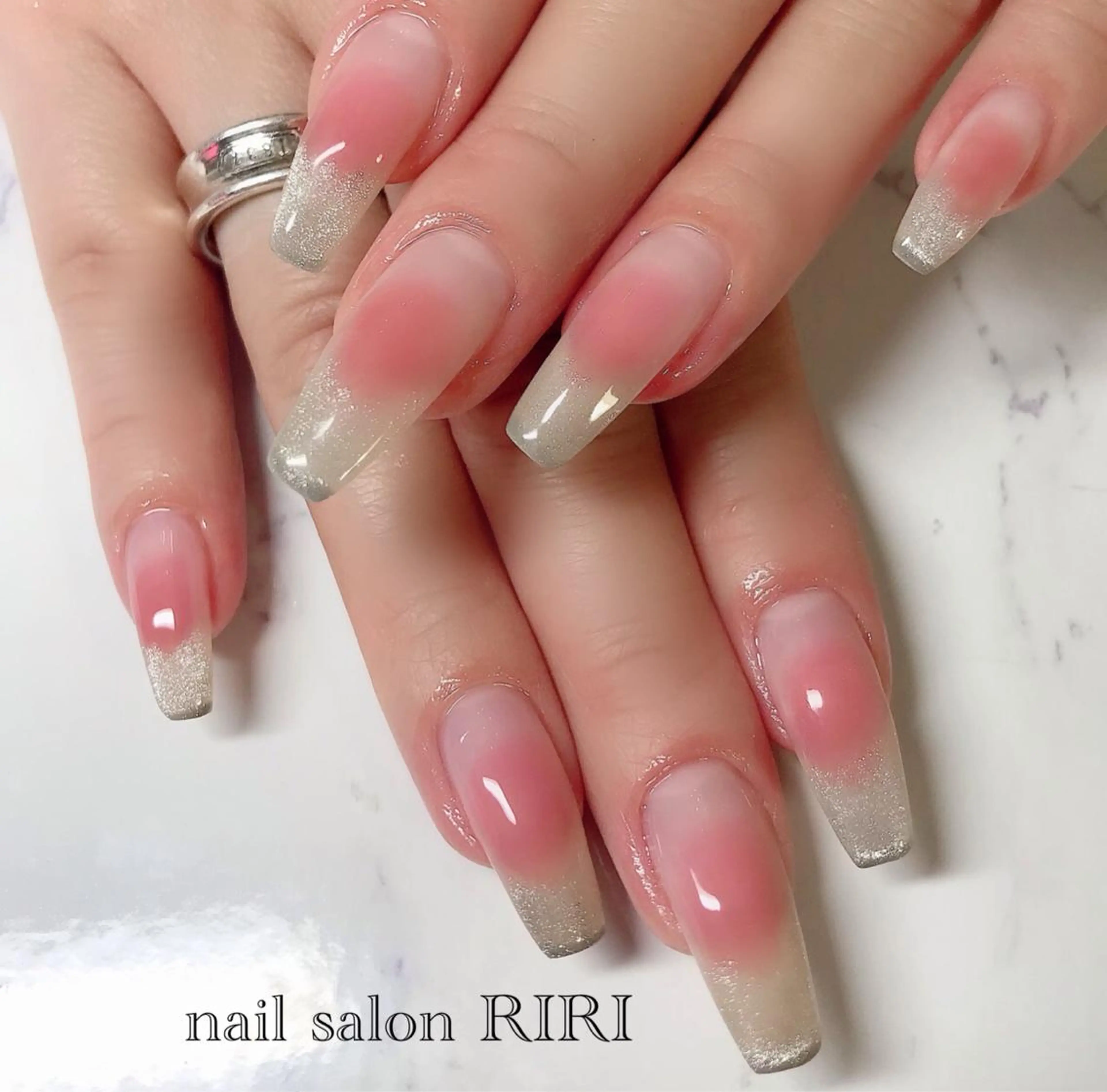 ネイル チークネイル マグネットネイル private  nail  salon RIRI所属・RIRI リリのネイルデザイン