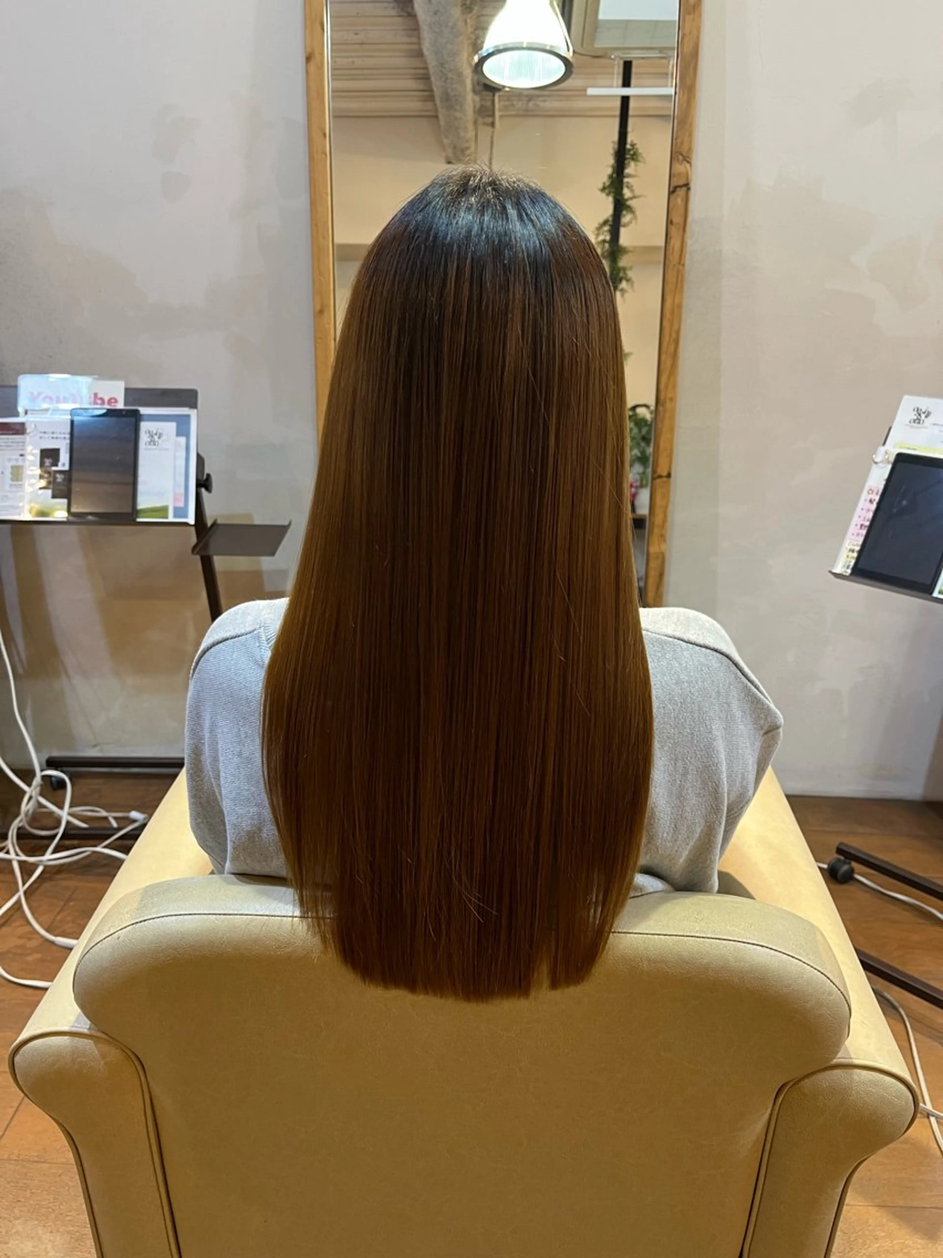 ロング カット 縮毛矯正 トリートメント AKALA  HAIR所属・AKALA HAIR 西宮店　Juriのヘアスタイル