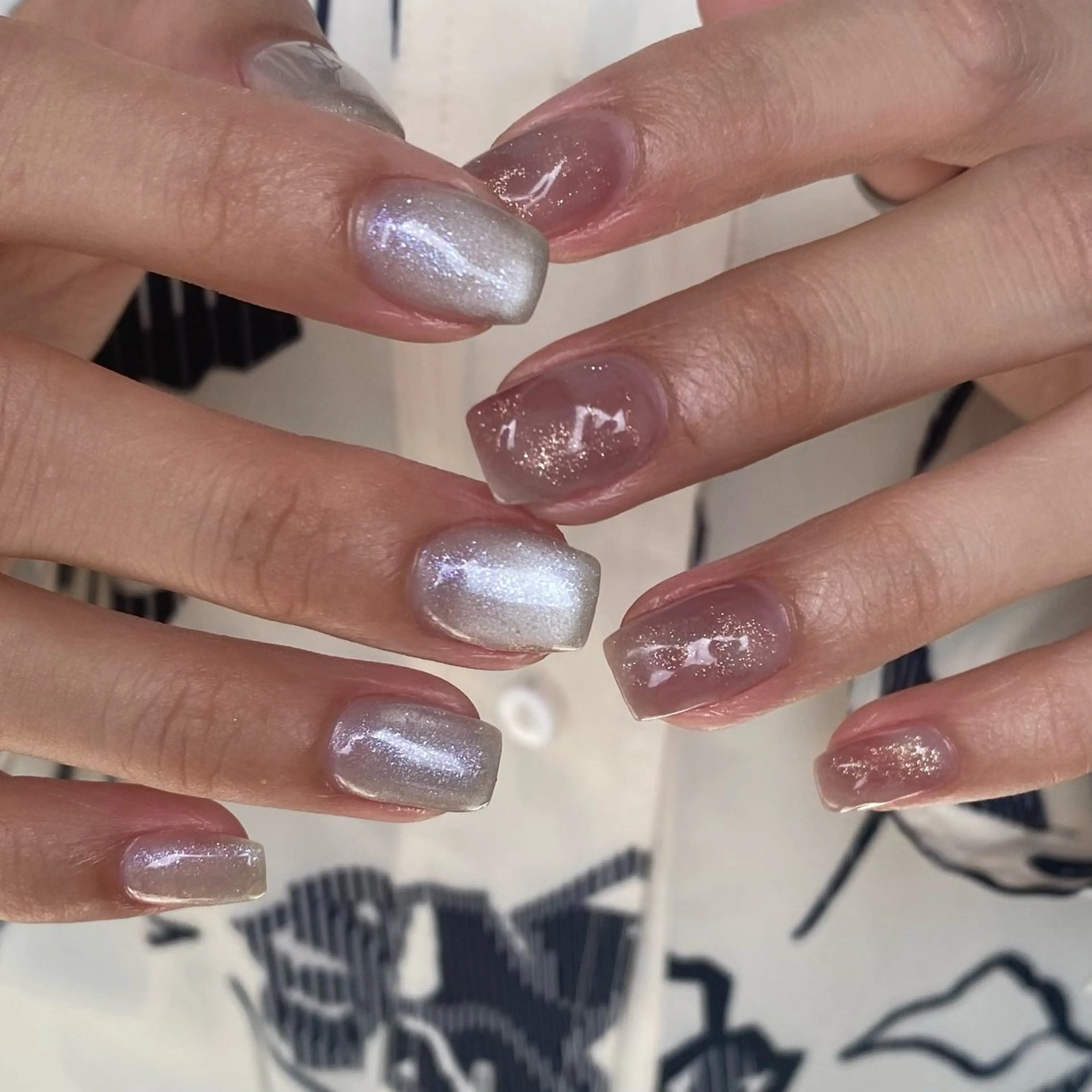 ネイル マグネットネイル 濵田 実沙/Manonのネイルデザイン