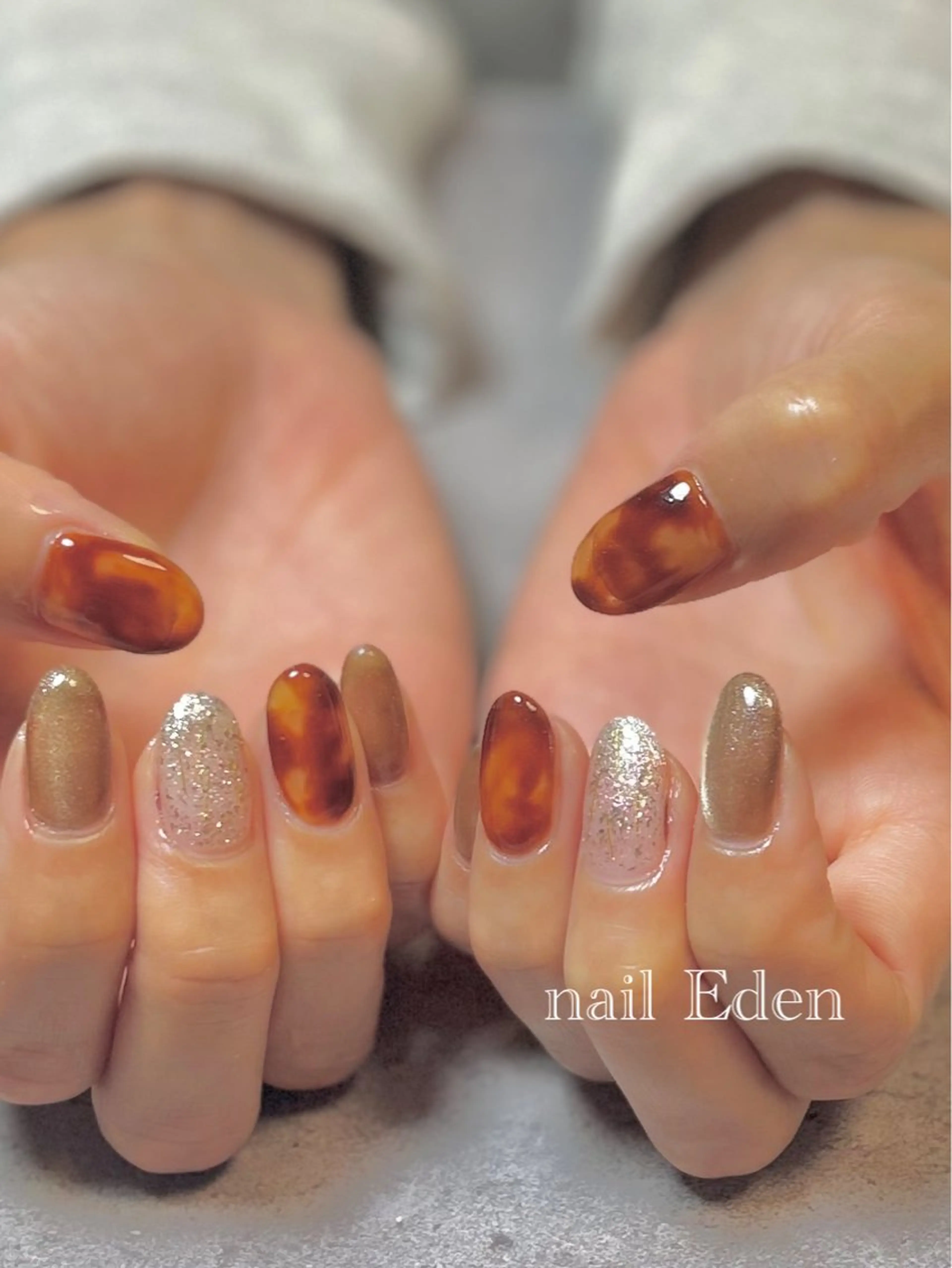 ネイル 持ち込み ハンドネイル ハンドケア Eden　private nail saron所属・Eden ♾️のネイルデザイン
