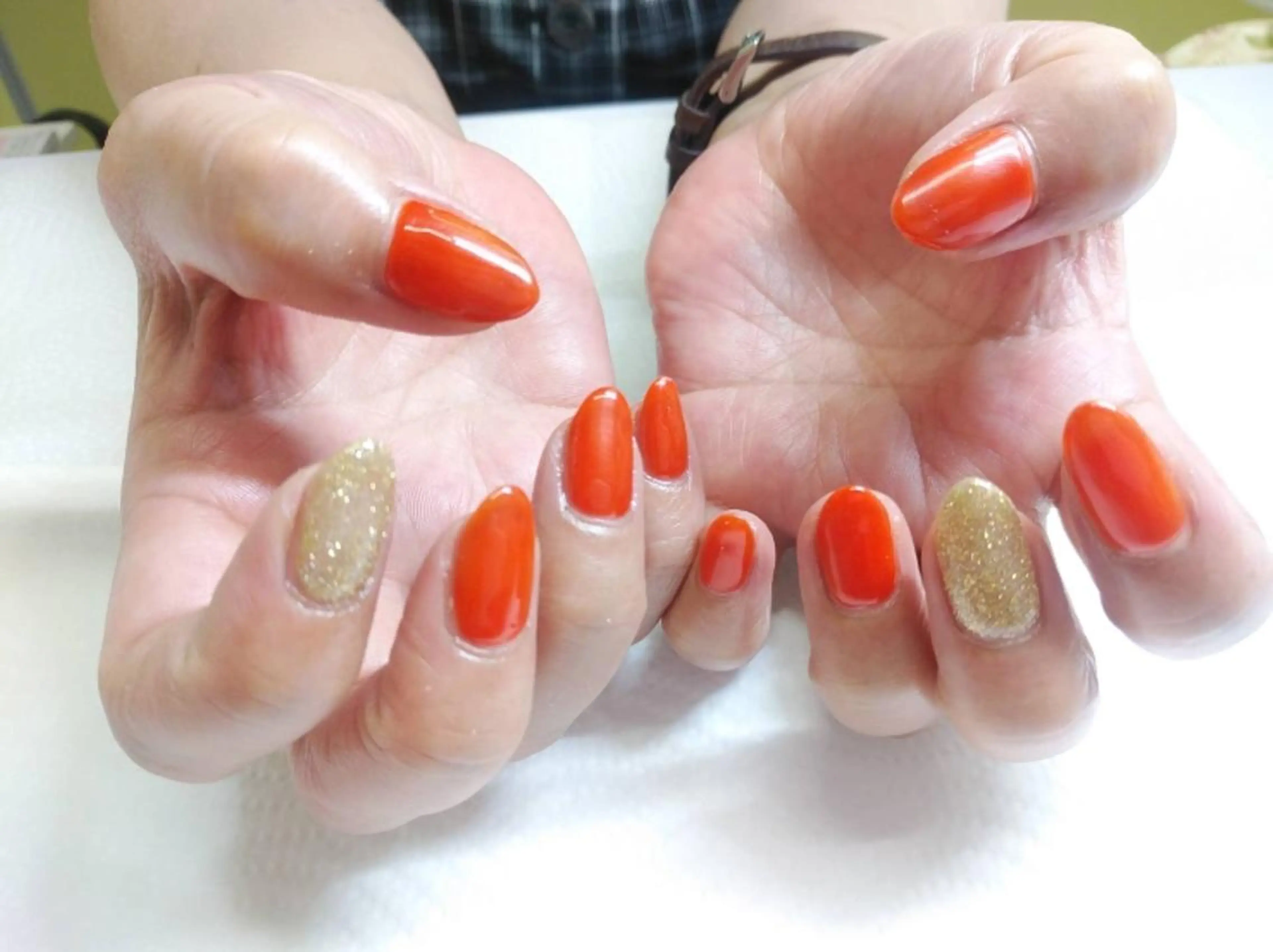 ネイル フラッシュネイル ジェルネイル ワンカラーネイル ハンドネイル ハンドケア プライベートサロン RosyLily所属・プライベートサロン Rosy Lilyのネイルデザイン