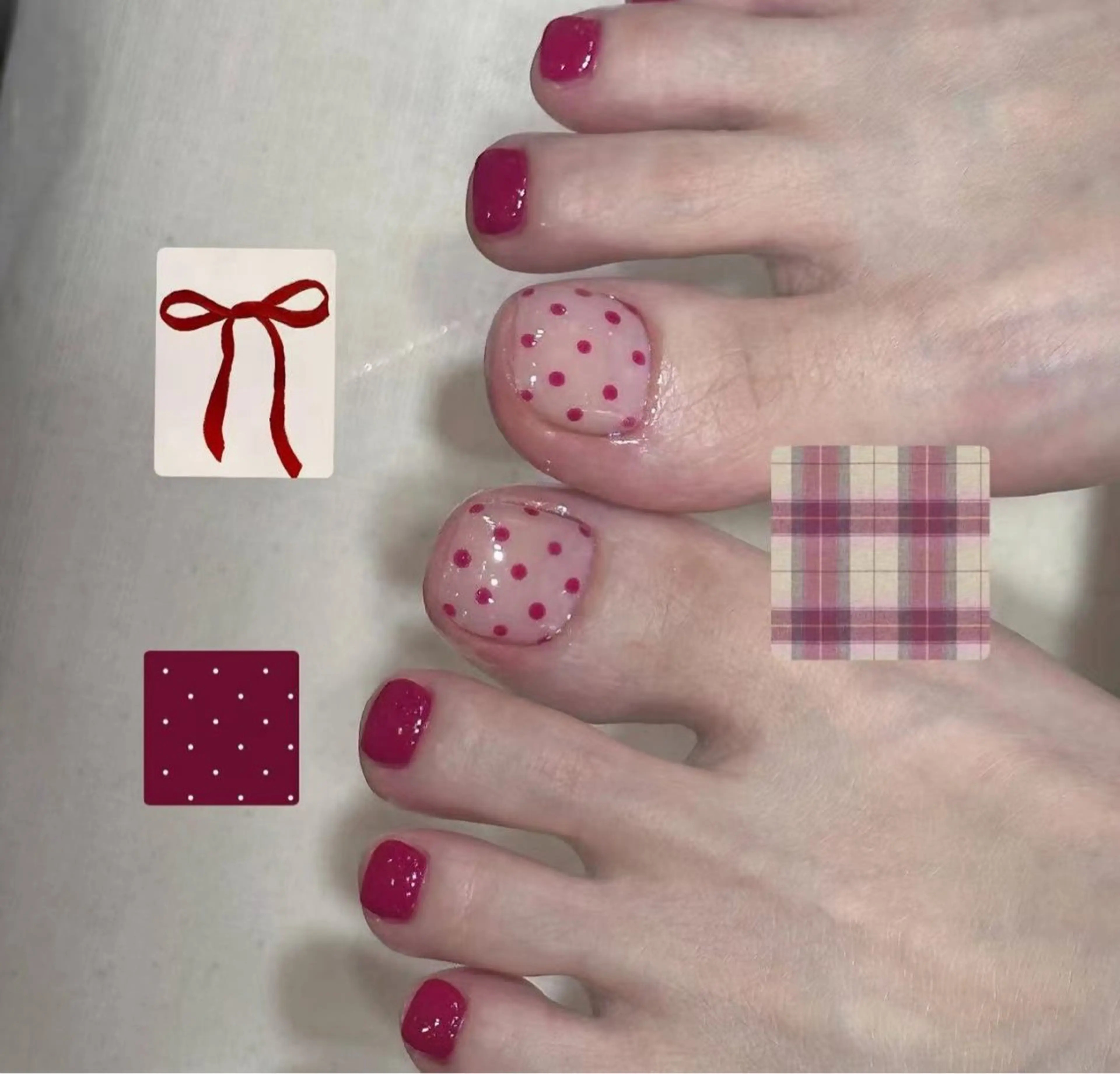 ネイル フットネイル for u nailのネイルデザイン