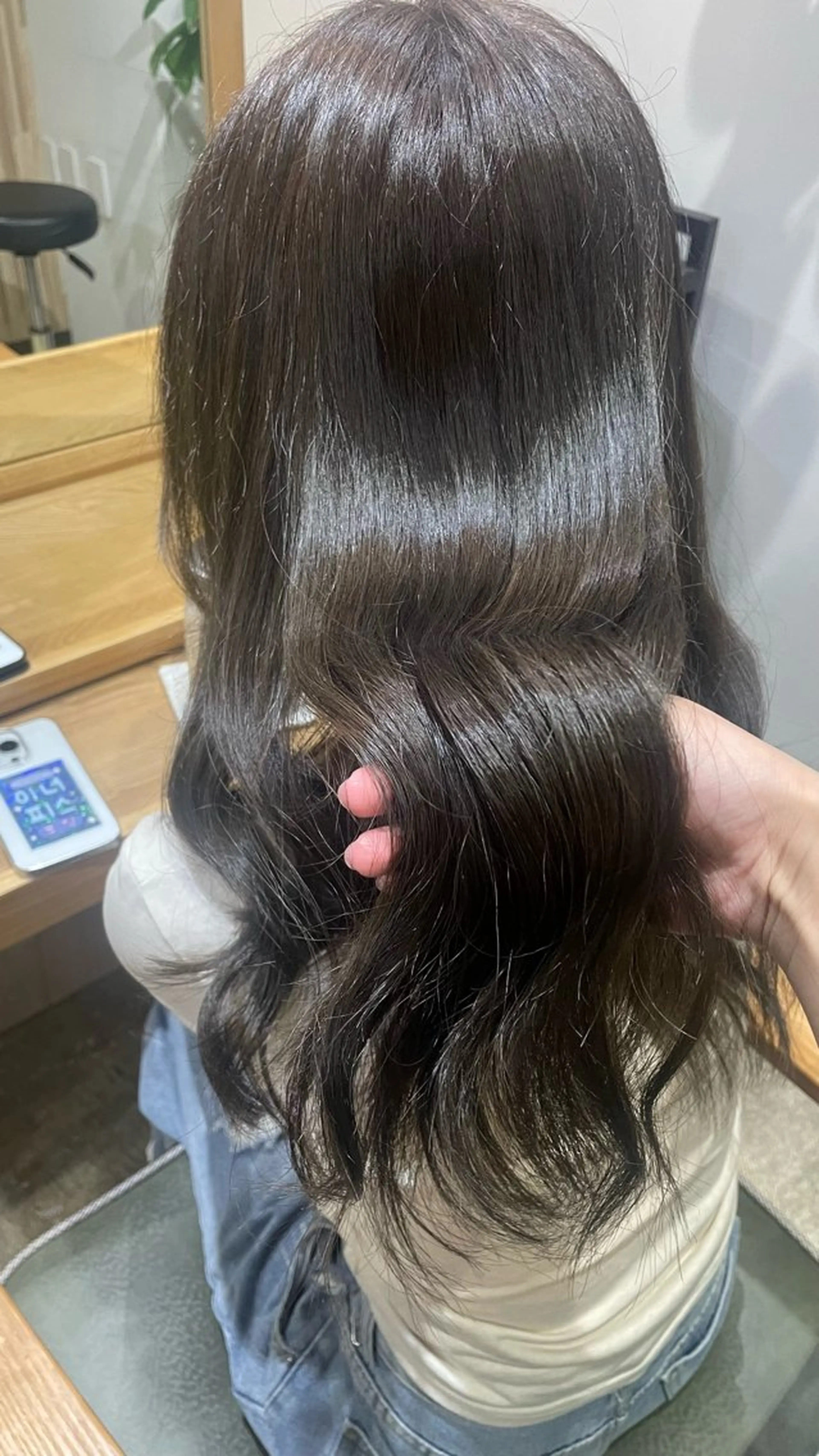 ロング ヘアカラー トリートメント 🖤Keina🖤 大人上品カラー.*˚のヘアスタイル