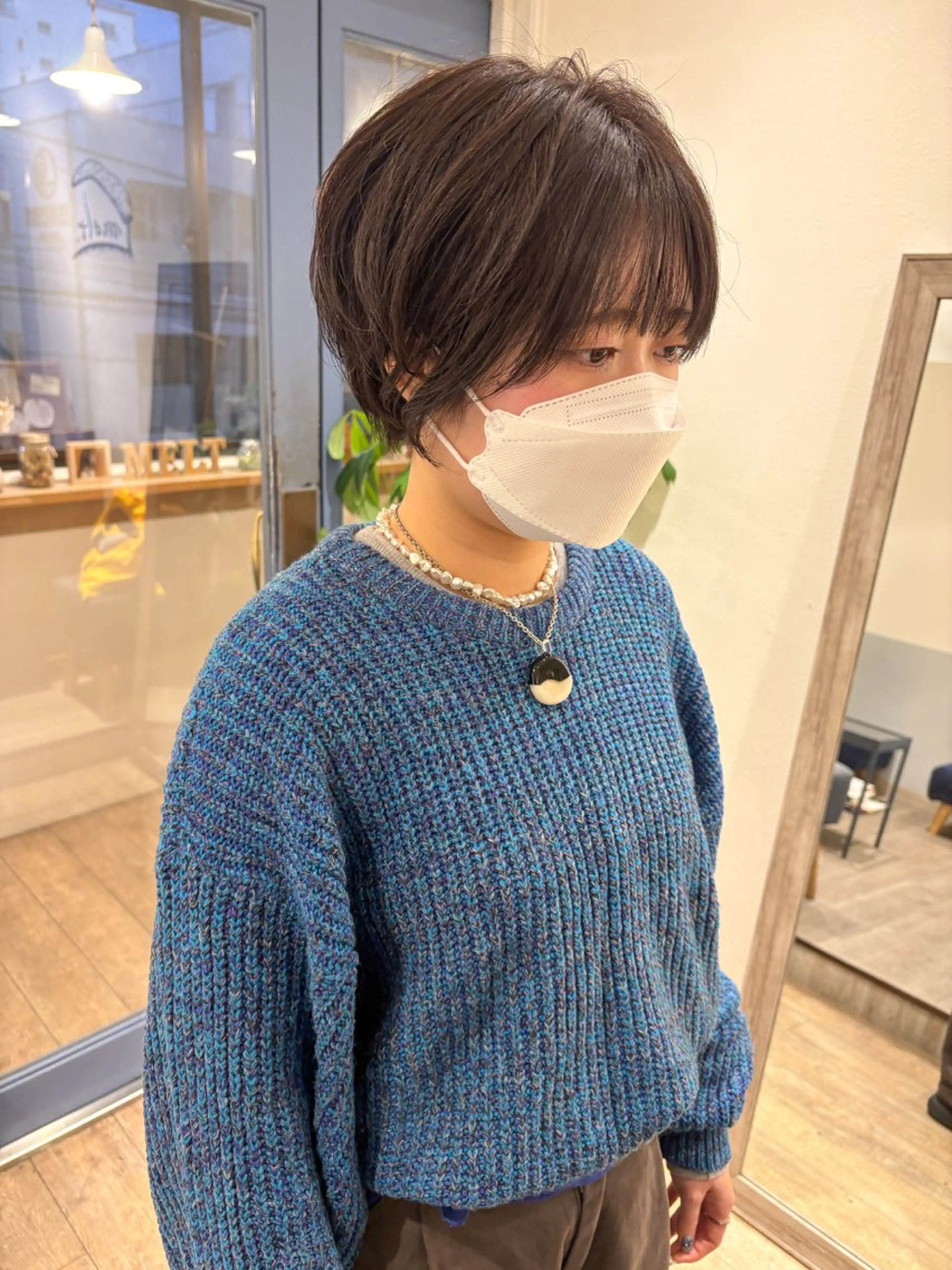 🍊小顔カット+ニュアンスパーマ+カラー+トリートメント ¥22000→¥13500🍊の写真