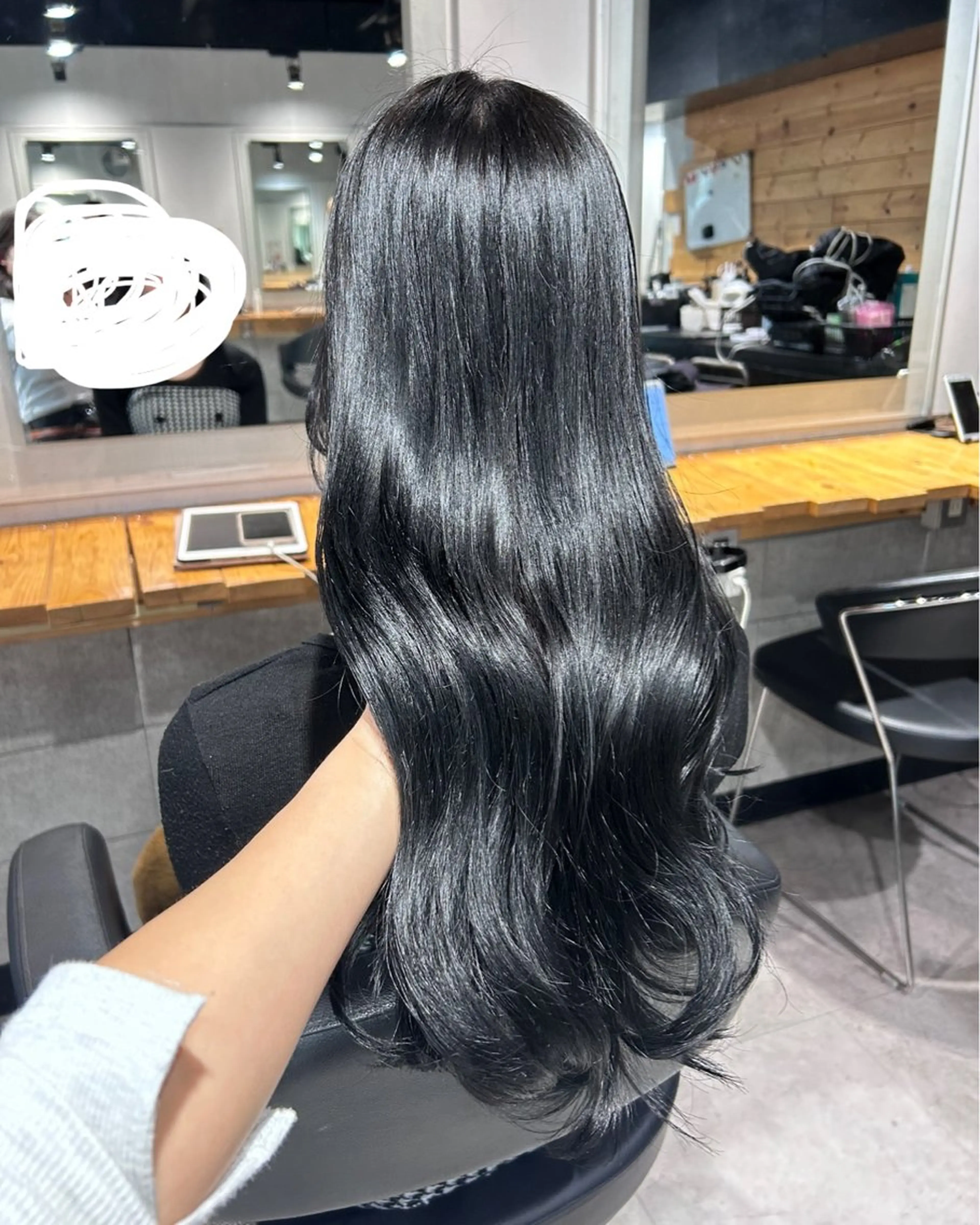 ロング カット ヘアカラー ヘッドスパ 韓国Style♡ Nanami🇰🇷のヘアスタイル