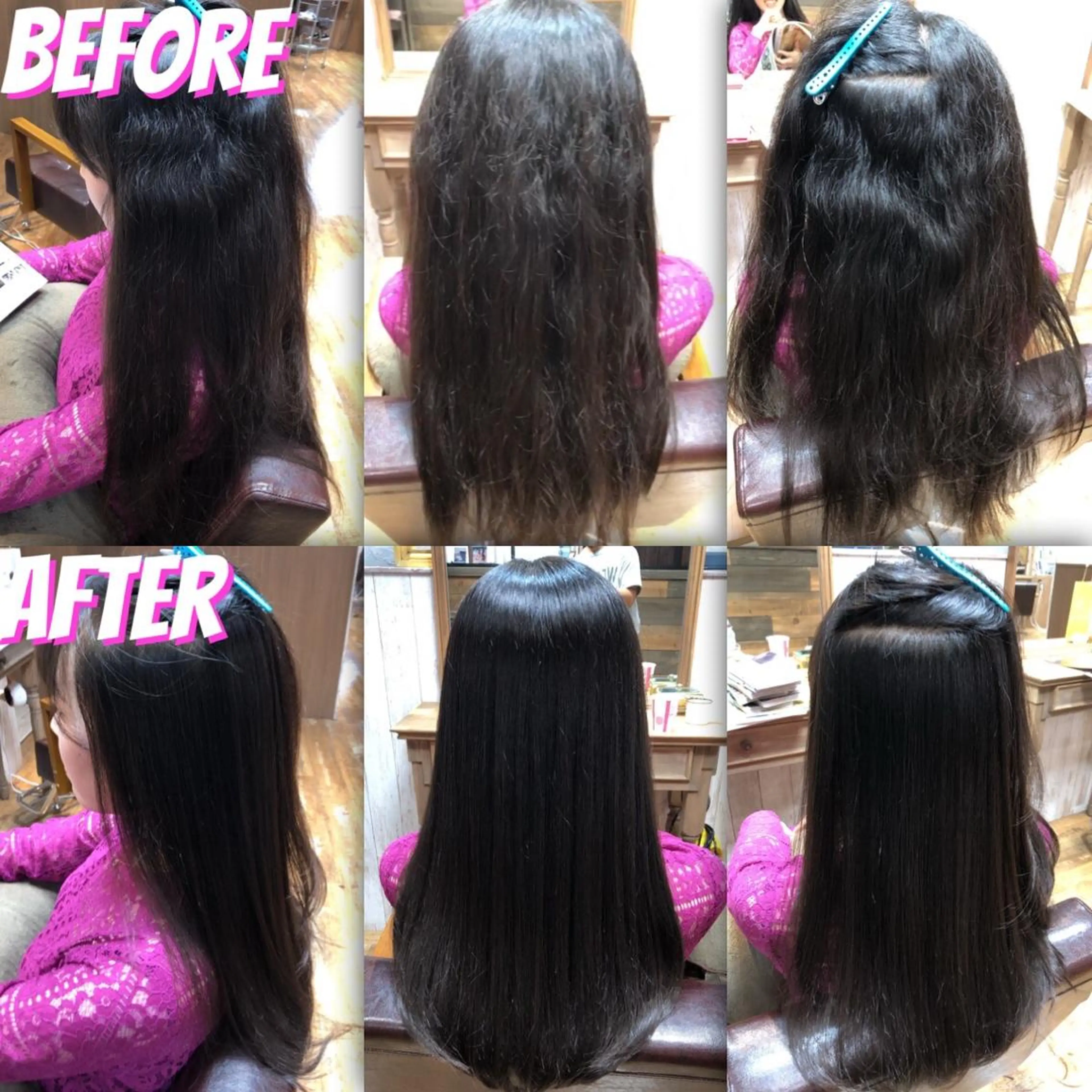 ロング パーマ ストレートパーマ カット 縮毛矯正 本物のブリーチ縮毛 /デサキショウヘイのヘアスタイル