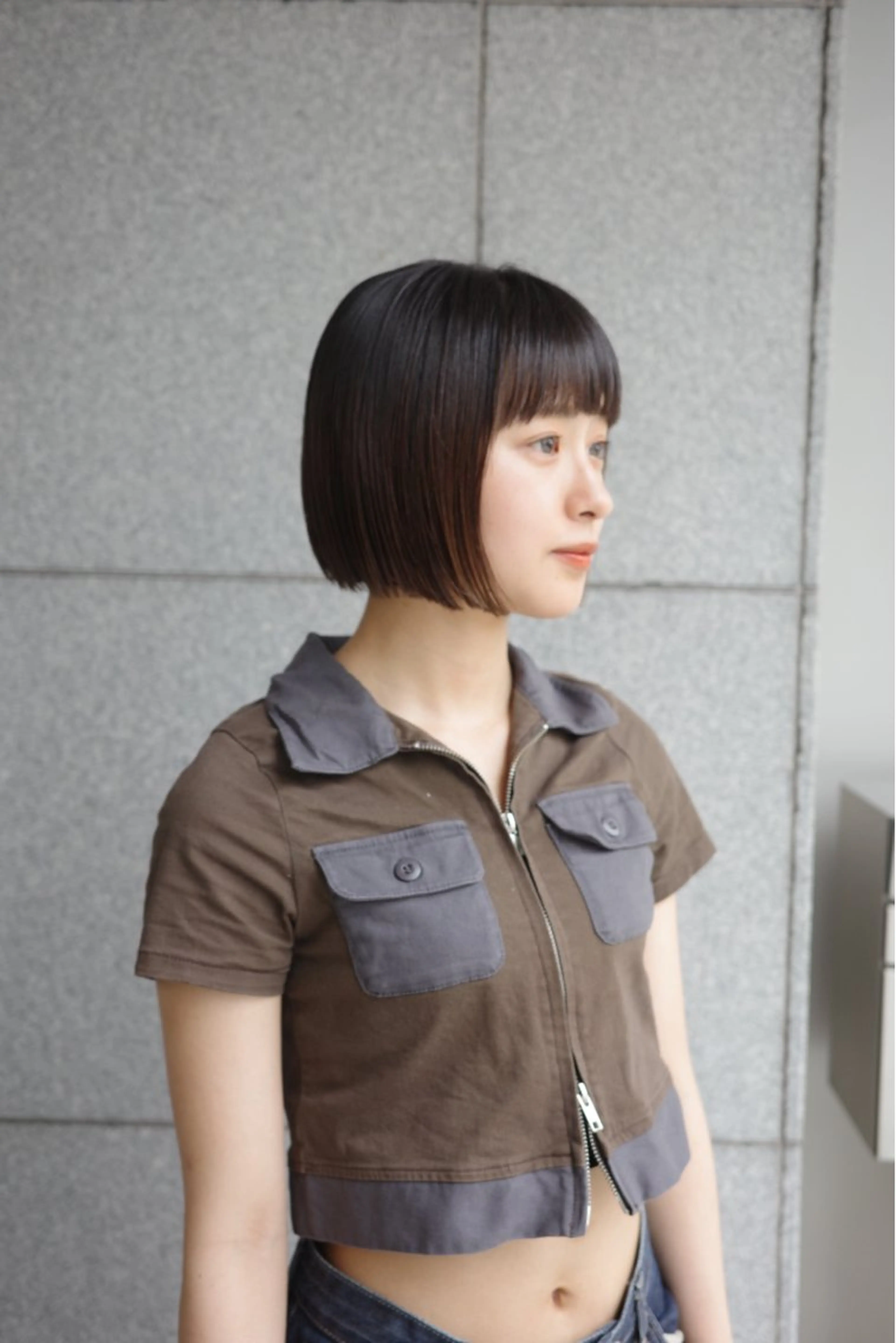 ショート ボブ MAKI渋谷 【カットモデル募集】のヘアスタイル