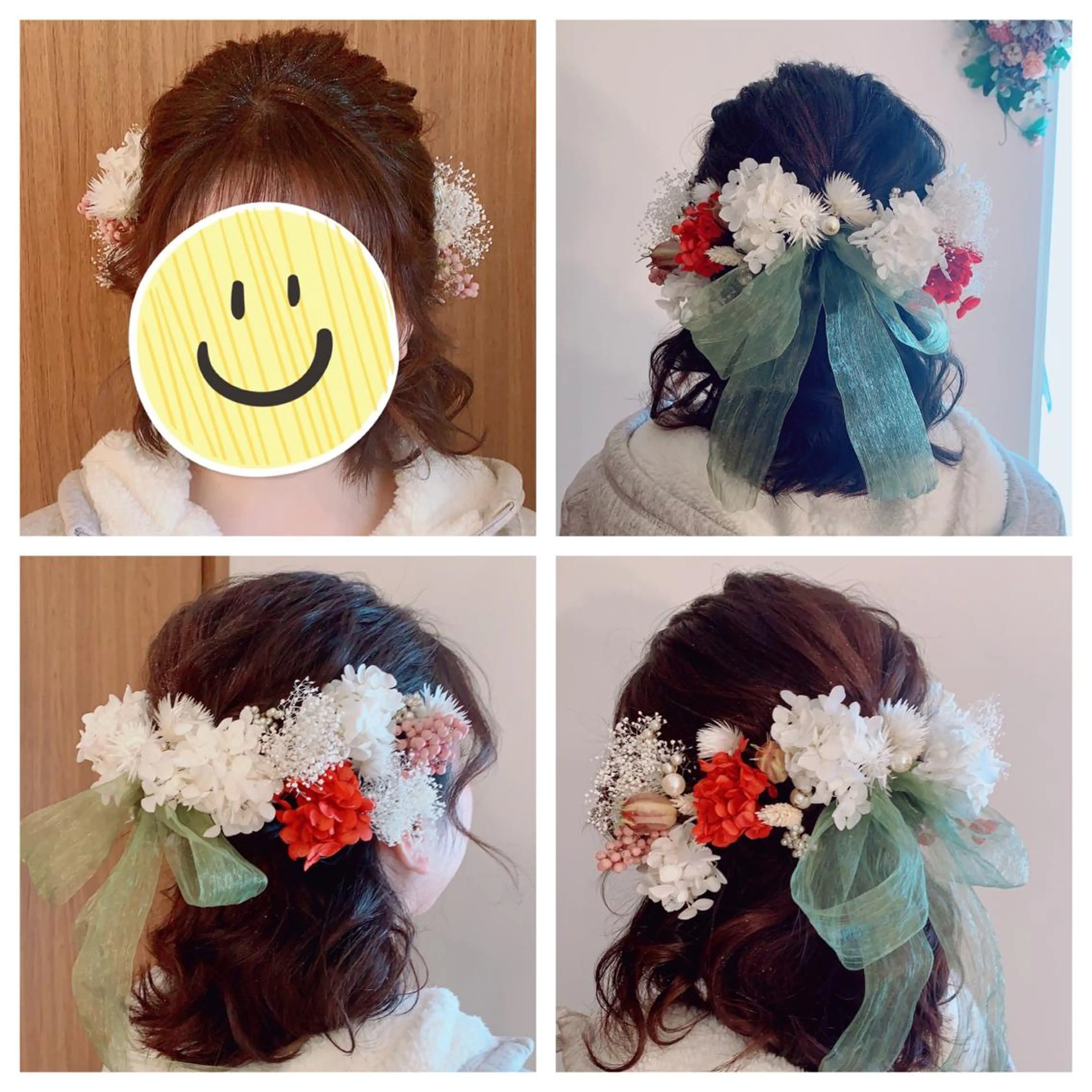 ヘアアレンジ 卒業式のヘアスタイル 髪飾り ヘアセット beauty salon Lulu lit所属・鈴木 杏果のその他イメージ