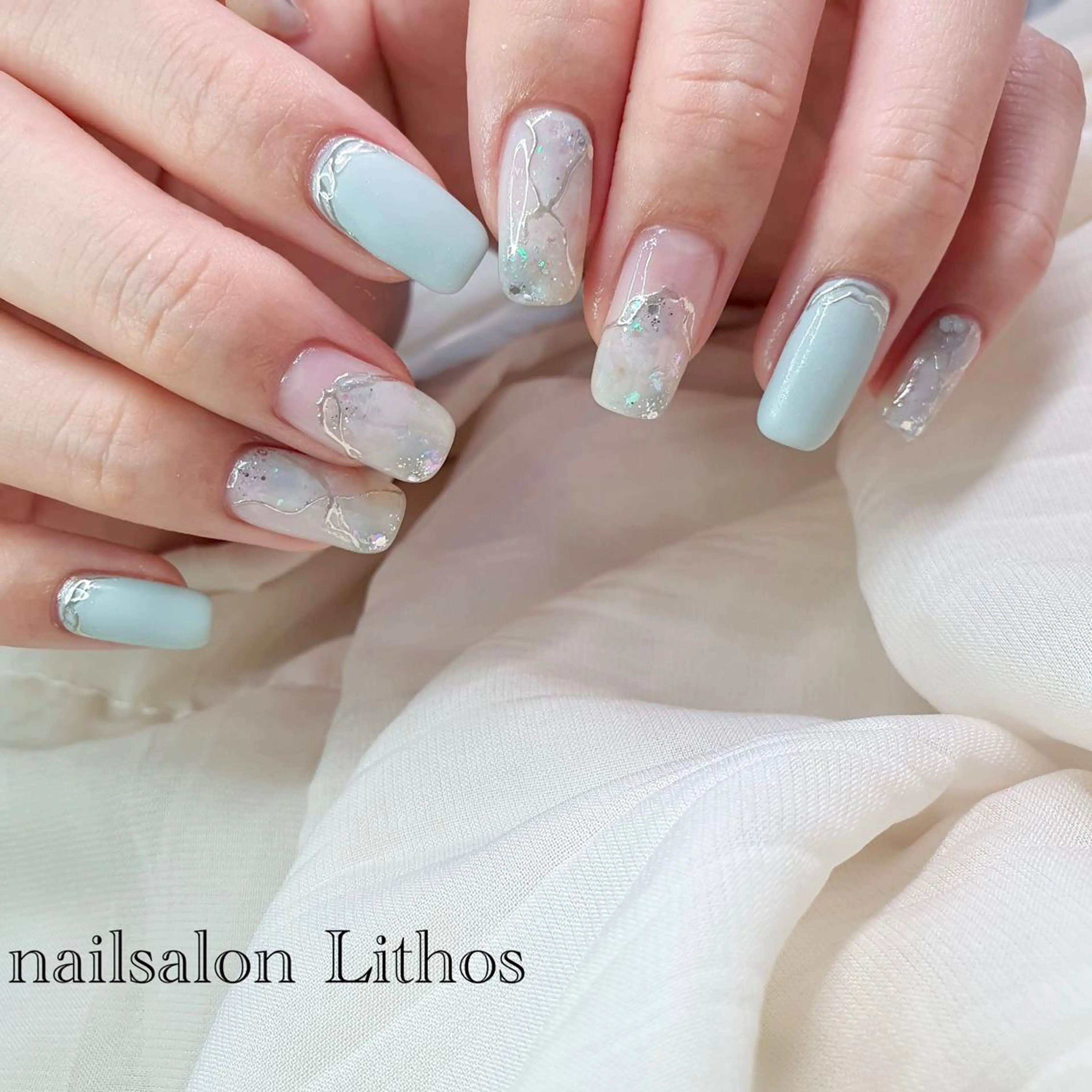 ネイル ハンドネイル nailsalon Lithos所属・nailsalon Recontreのネイルデザイン