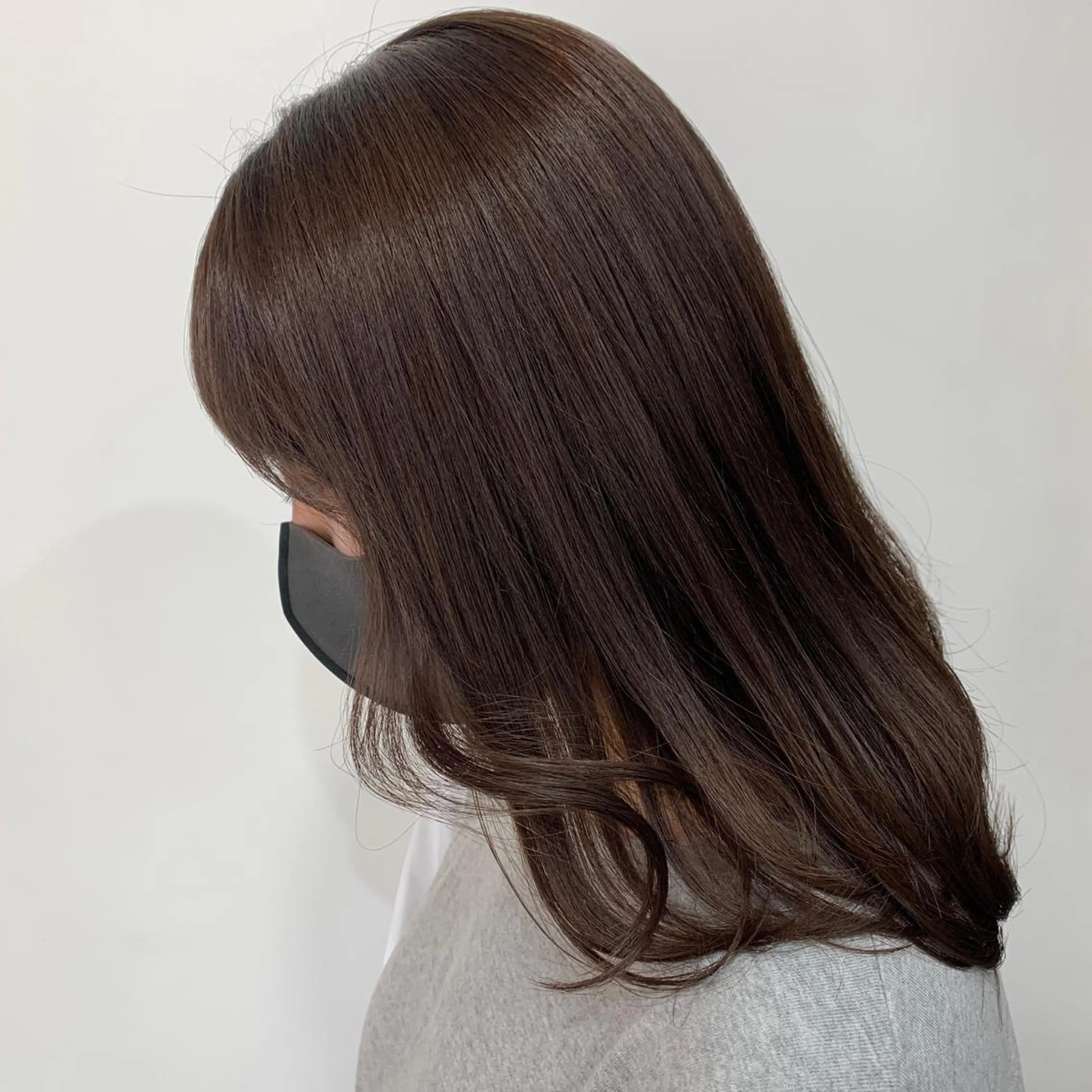 ミディアム カラー カット ヘアカラー HARUKA韓国ヘア /Luana梅田のヘアスタイル