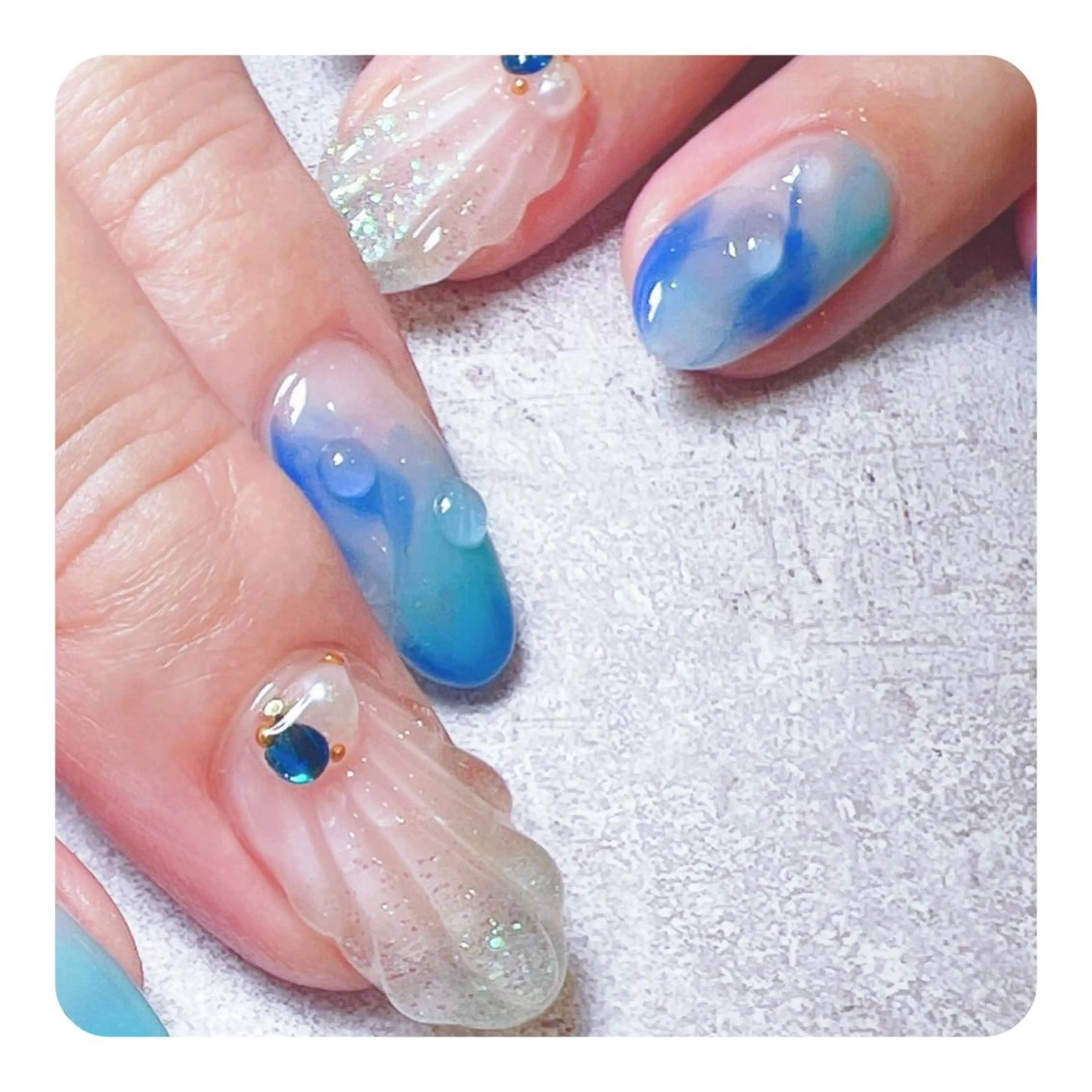 ネイル u_nail所属・u Sayuriのネイルデザイン
