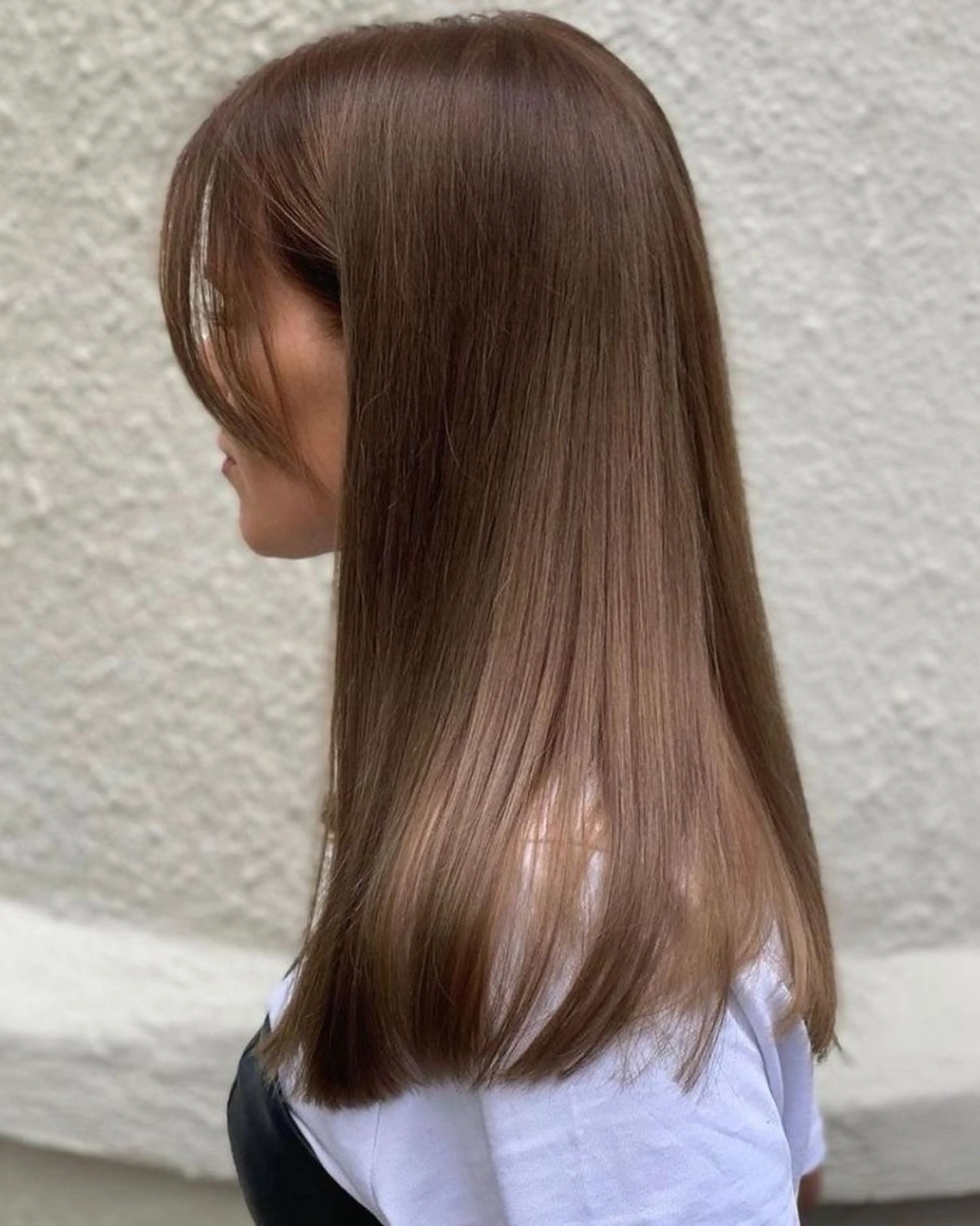 ロング レイヤー:透けカラー :髪質改善🌼✨のヘアスタイル