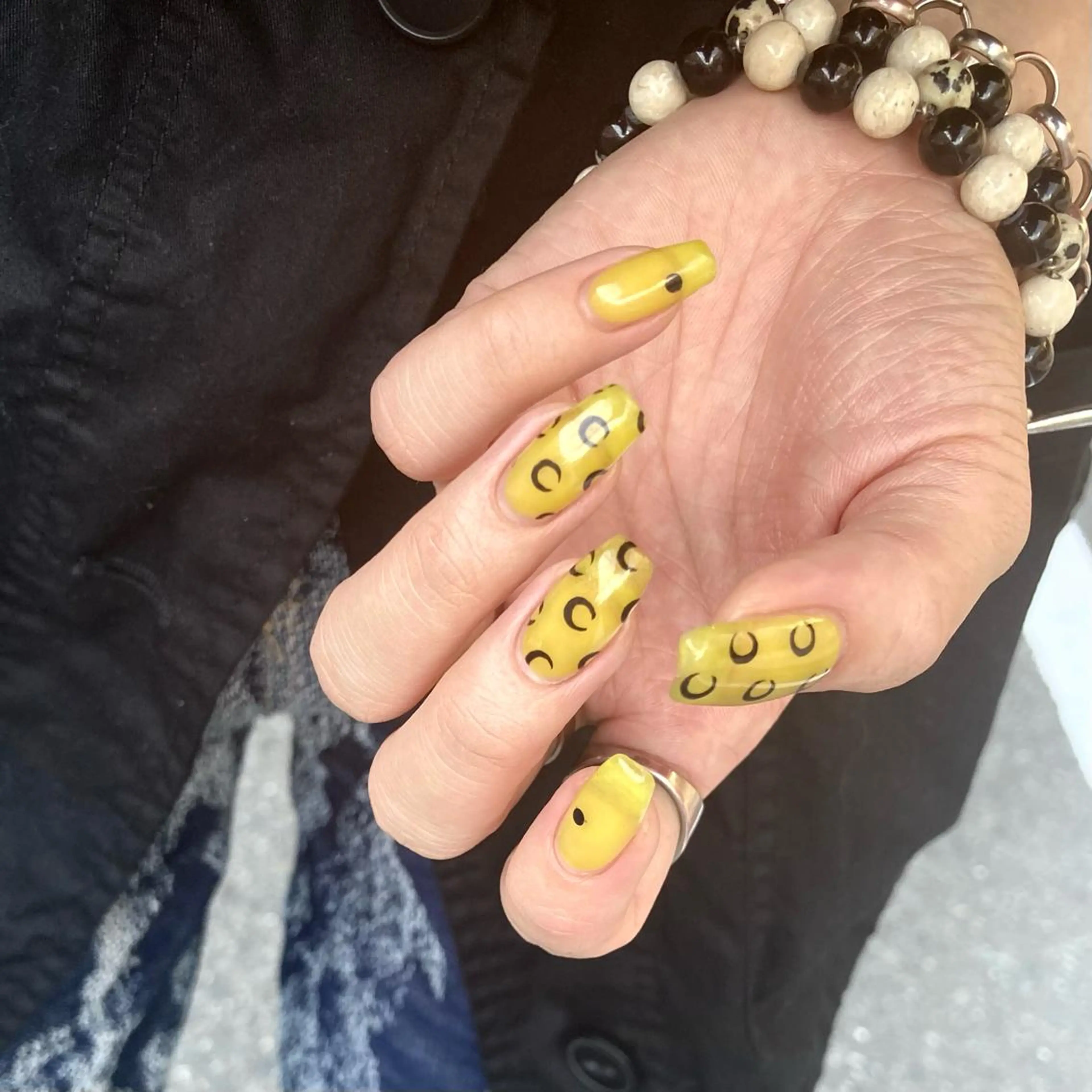 ネイル ハンドネイル フットネイル kana/モード ・グランジ໒꒱のネイルデザイン