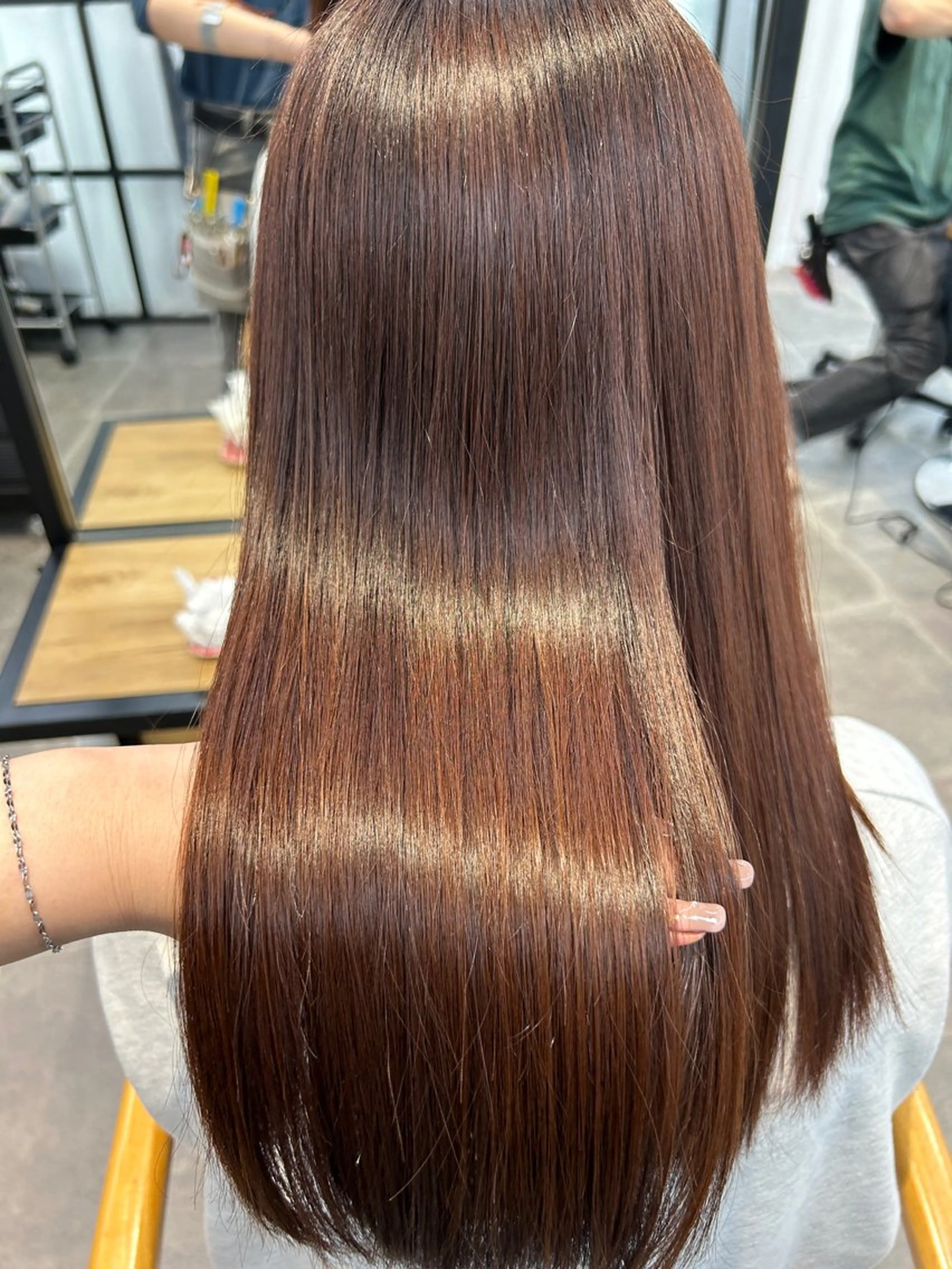ロング トリートメント newi梅田🫧韓国 ヘア🫧sakiのヘアスタイル