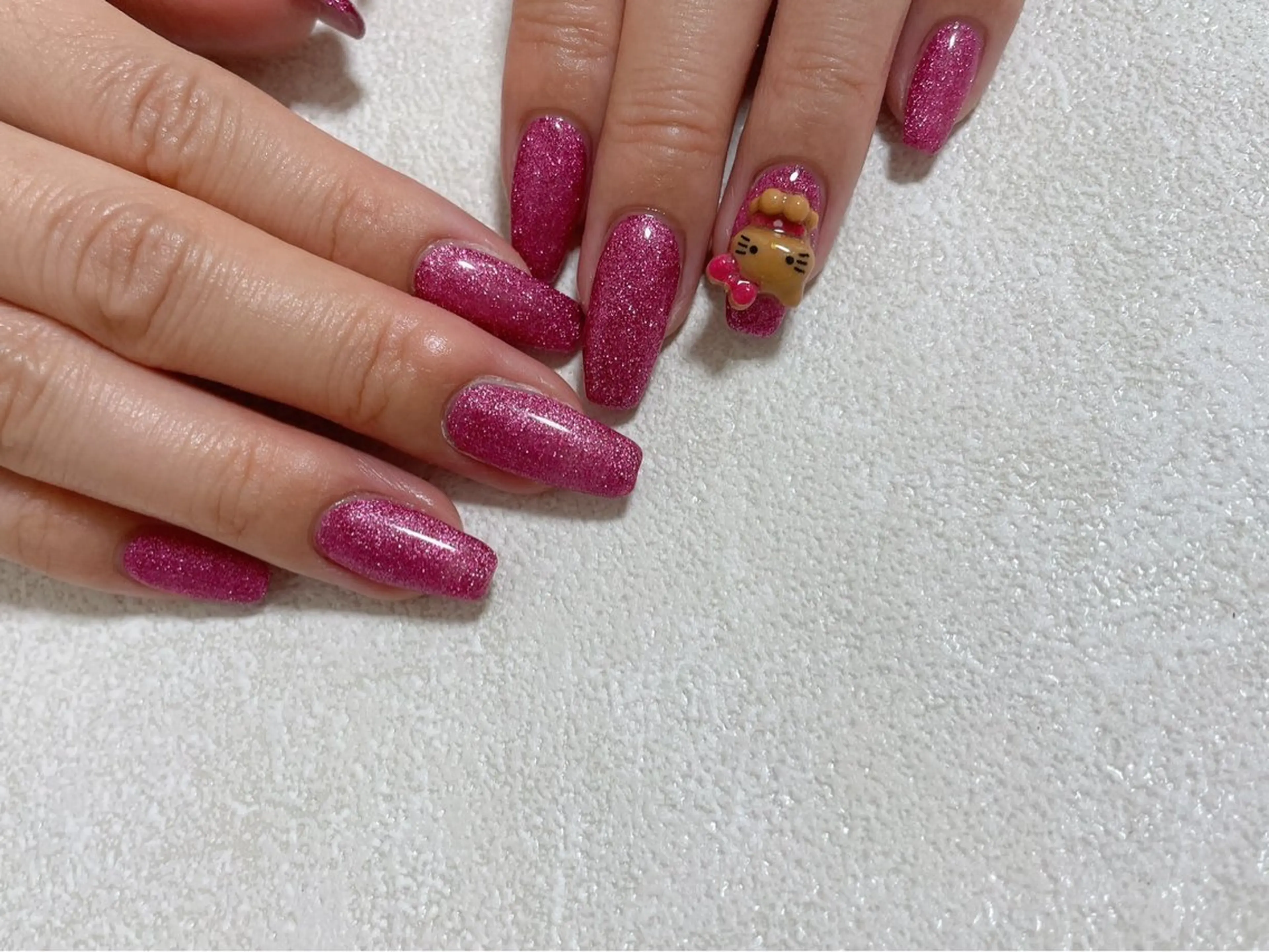 ネイル オーロラネイル フットネイル フレンチネイル ジェルネイル ラメ(グリッター) ハンドネイル Mogu nail 二子玉川のネイルデザイン