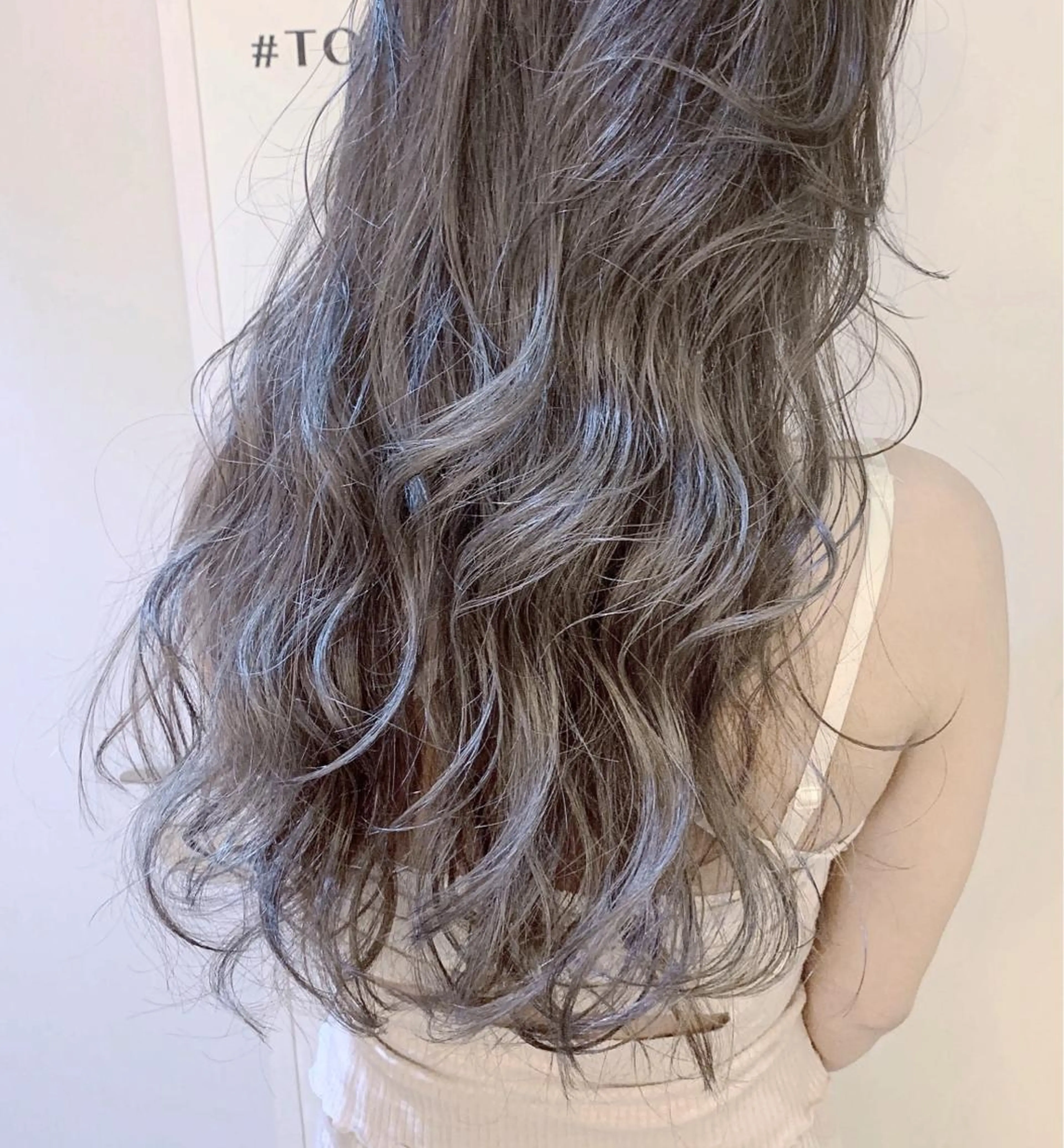 セミロング カラー ヘアアレンジ ヘアカラー WATARU🔥／ 外国人風ハイライトのヘアスタイル