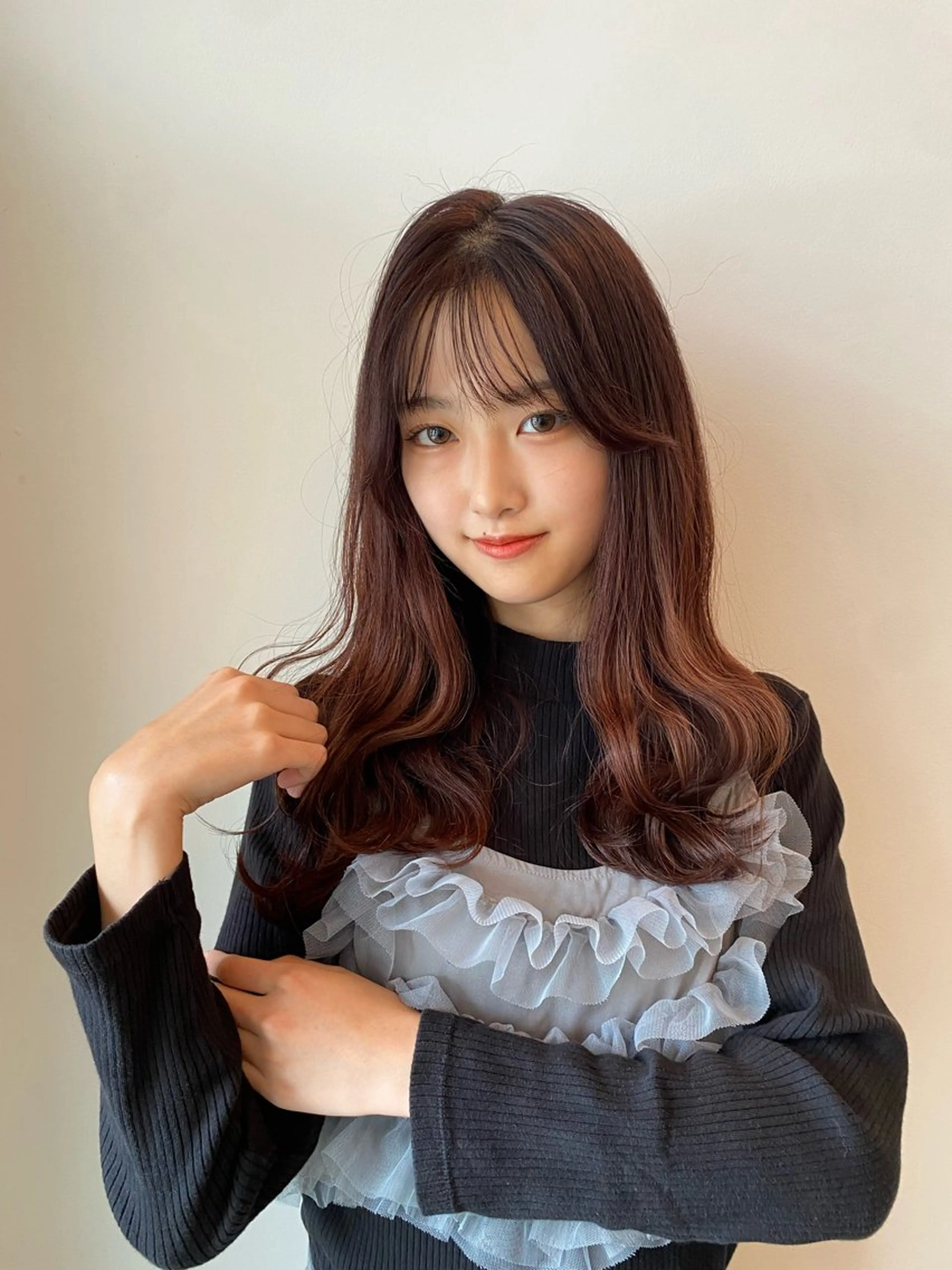 ロング カット ヘアカラー fulam所属・MIKU ／fulamのヘアスタイル