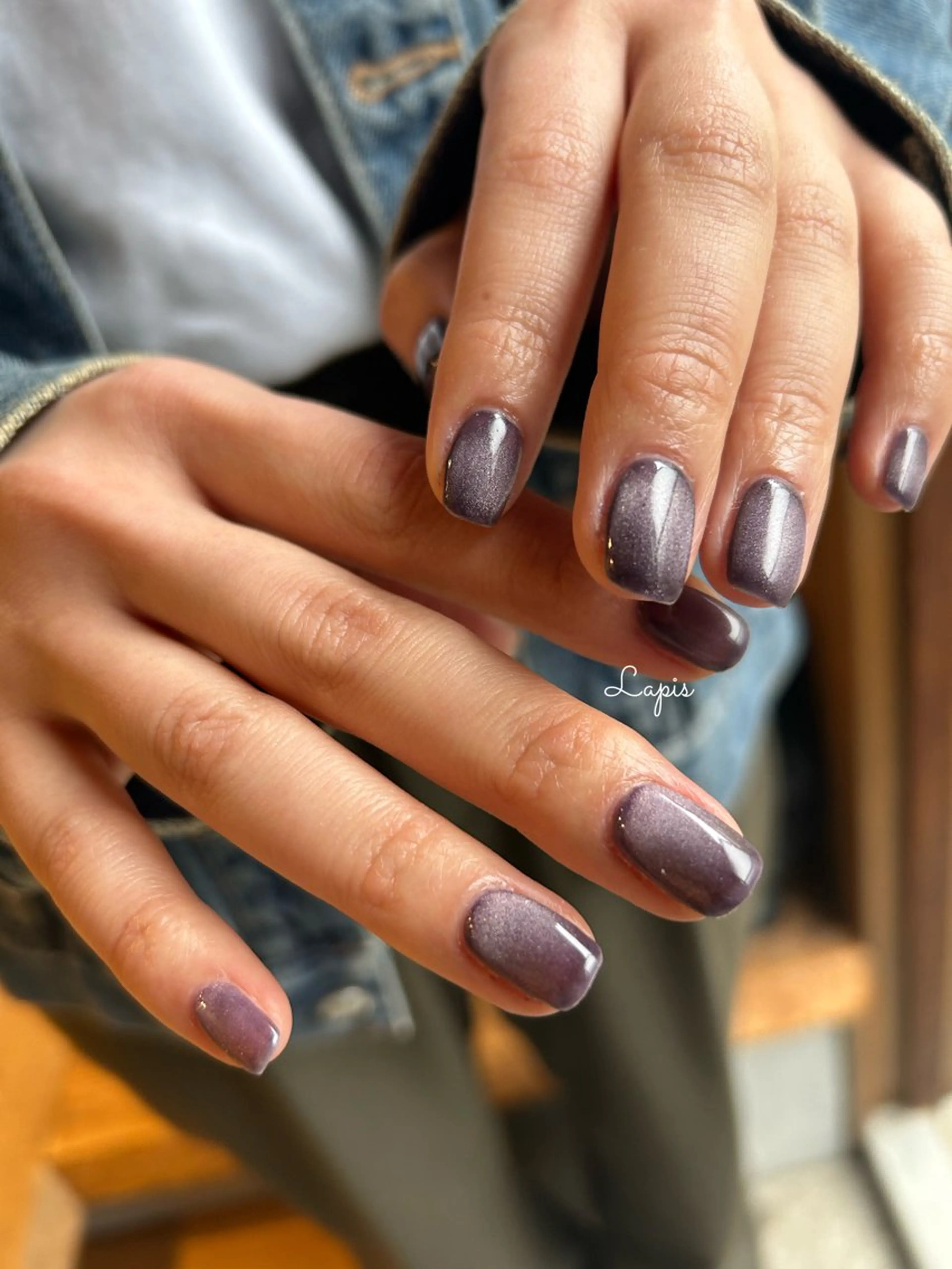 ネイル ハンドネイル Lapis *のネイルデザイン
