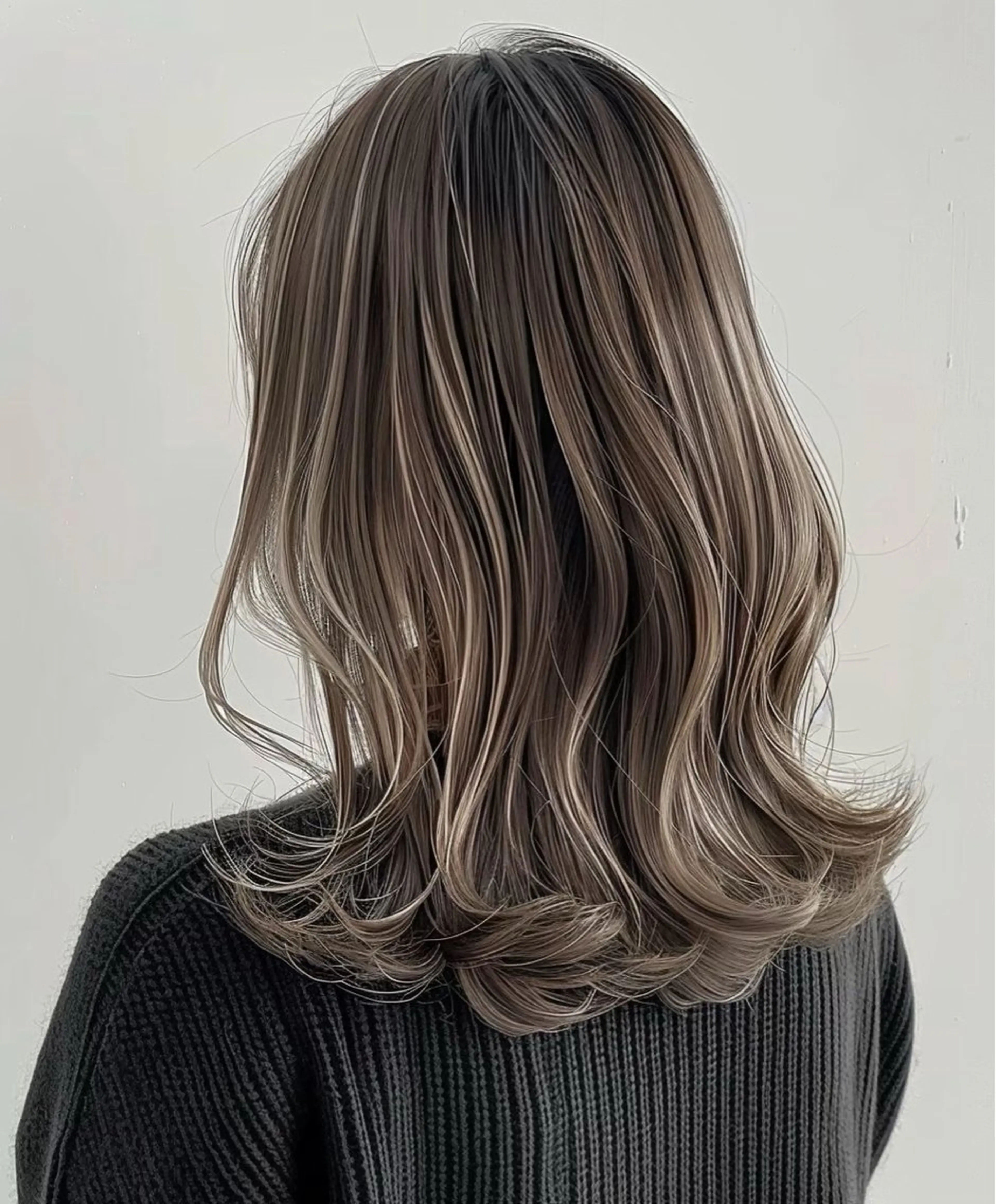 ミディアム ヘアカラー 🫧美髪矯正 🫧yukiのヘアスタイル