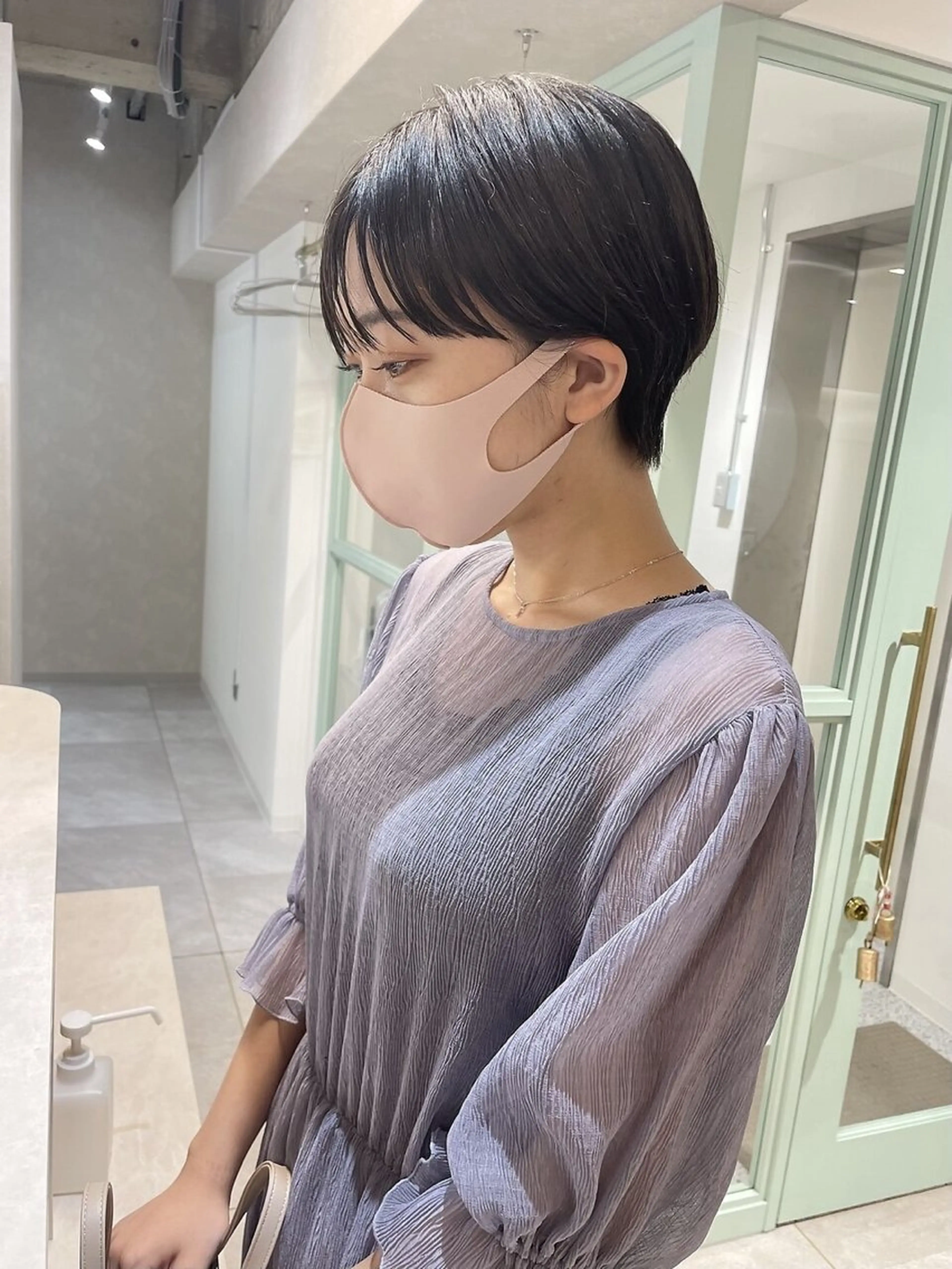 ショート カラー キッズ HAZEL博多所属・杉村 一輝のヘアスタイル