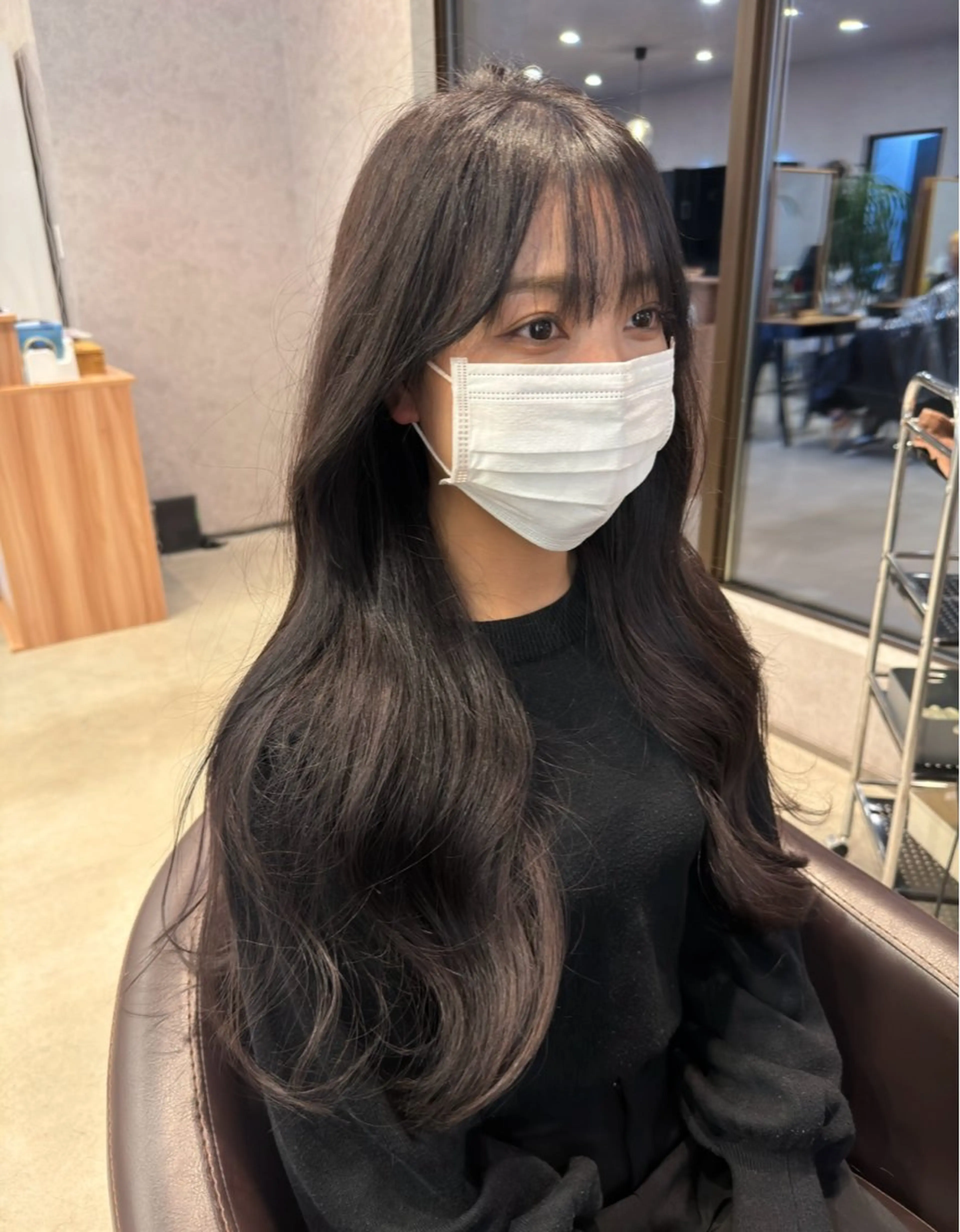 ロング ヘアカラー 1st.hair.salon伊勢崎店所属・伊勢崎/似合せカット 🇰🇷KEIGO‪のヘアスタイル