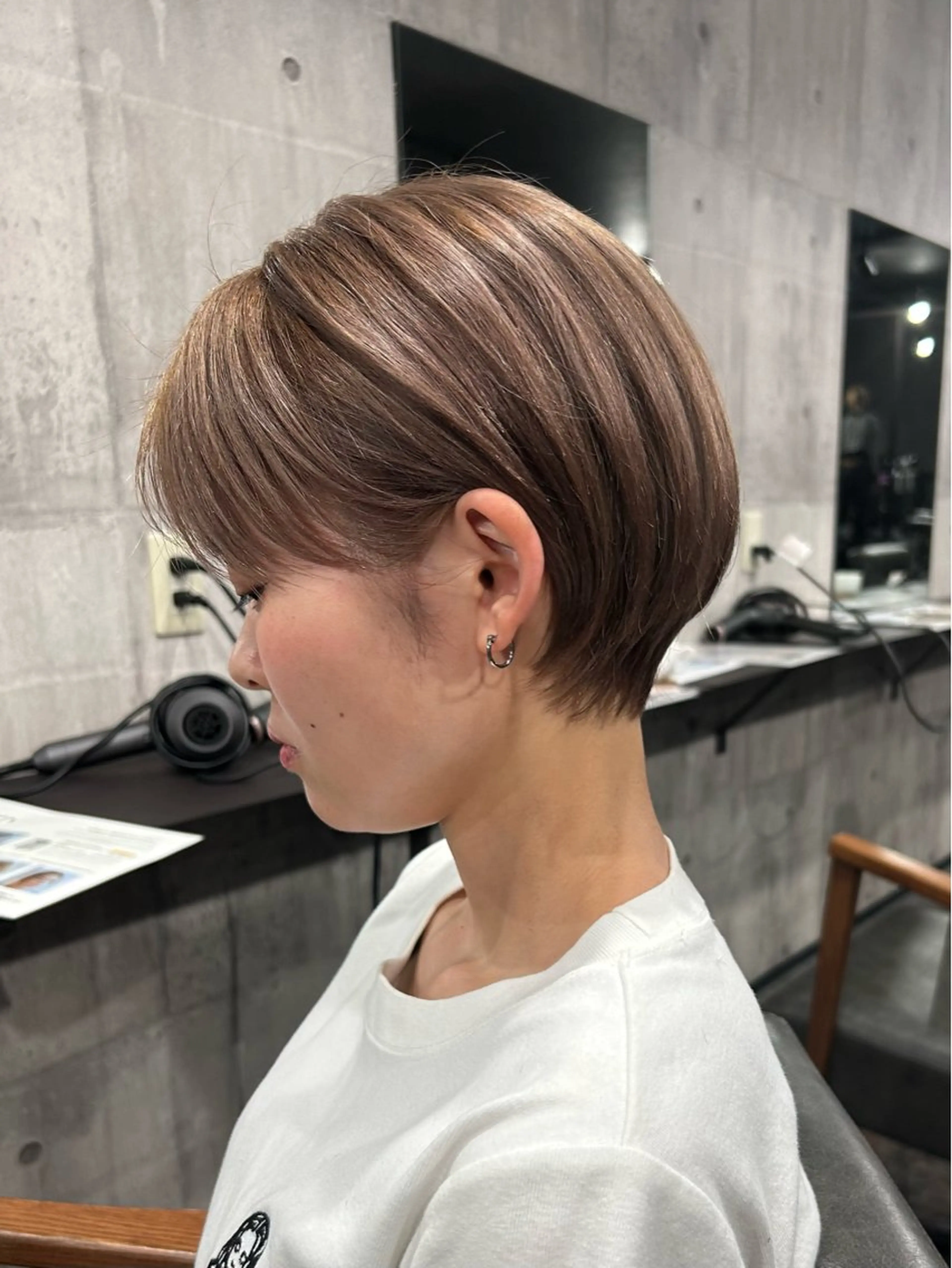 ショート カラー 前田 匡蔵のヘアスタイル