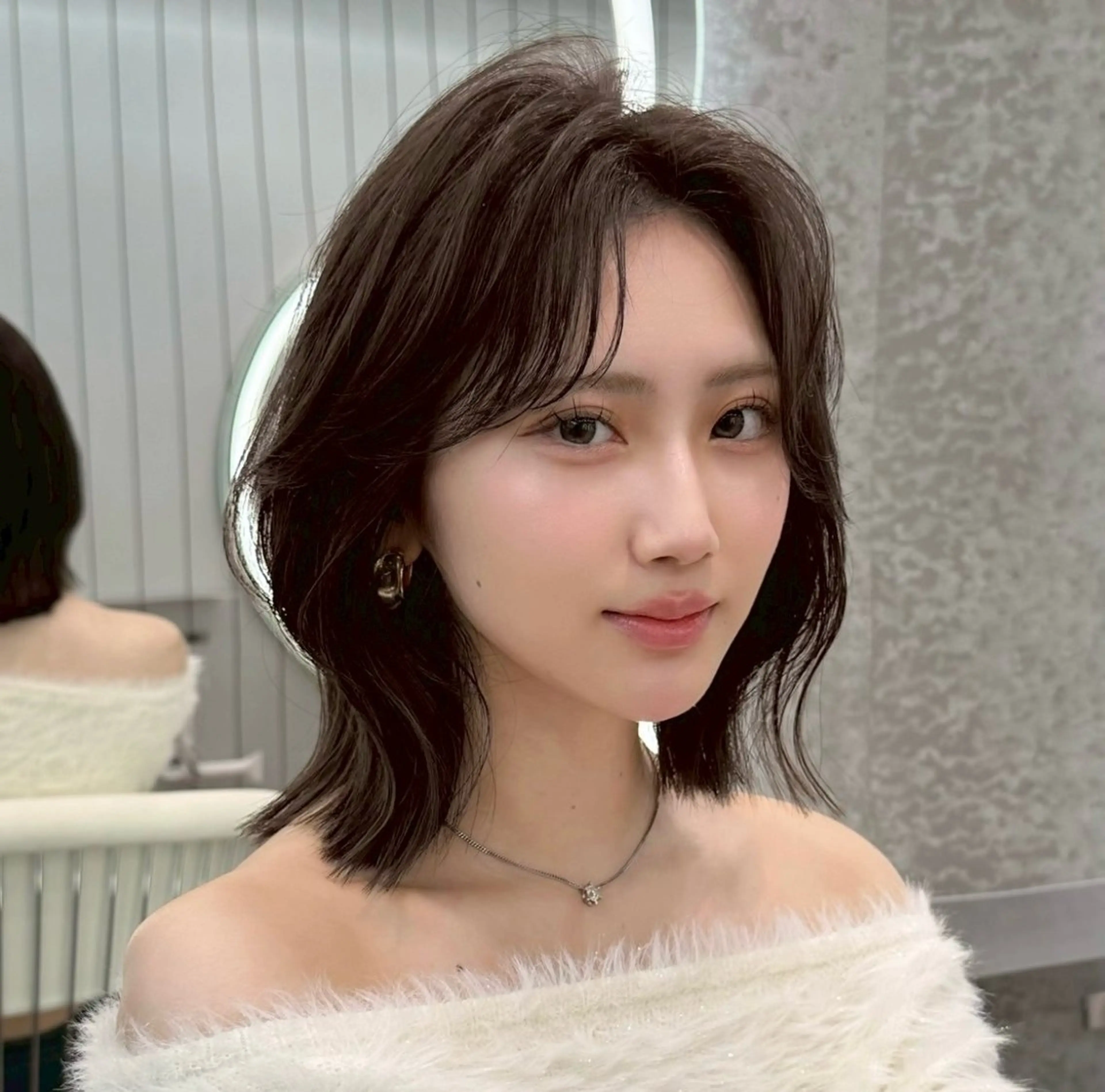 ショート ボブ くびれヘア カット ヘアカラー 大和田 拓夢/浦和美容室のヘアスタイル