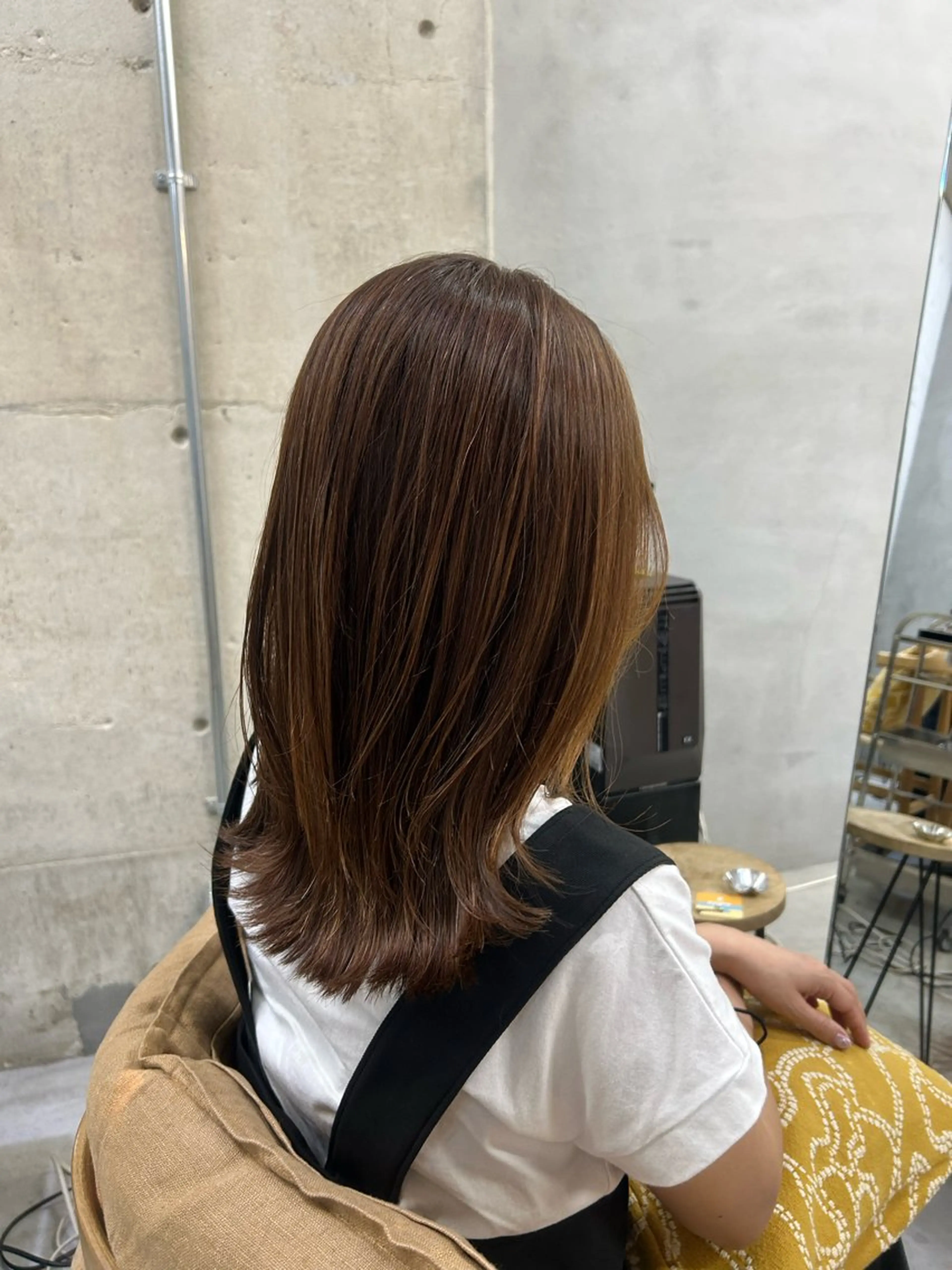 ミディアム カット muku所属・レディースカット モデル/ayunaのヘアスタイル